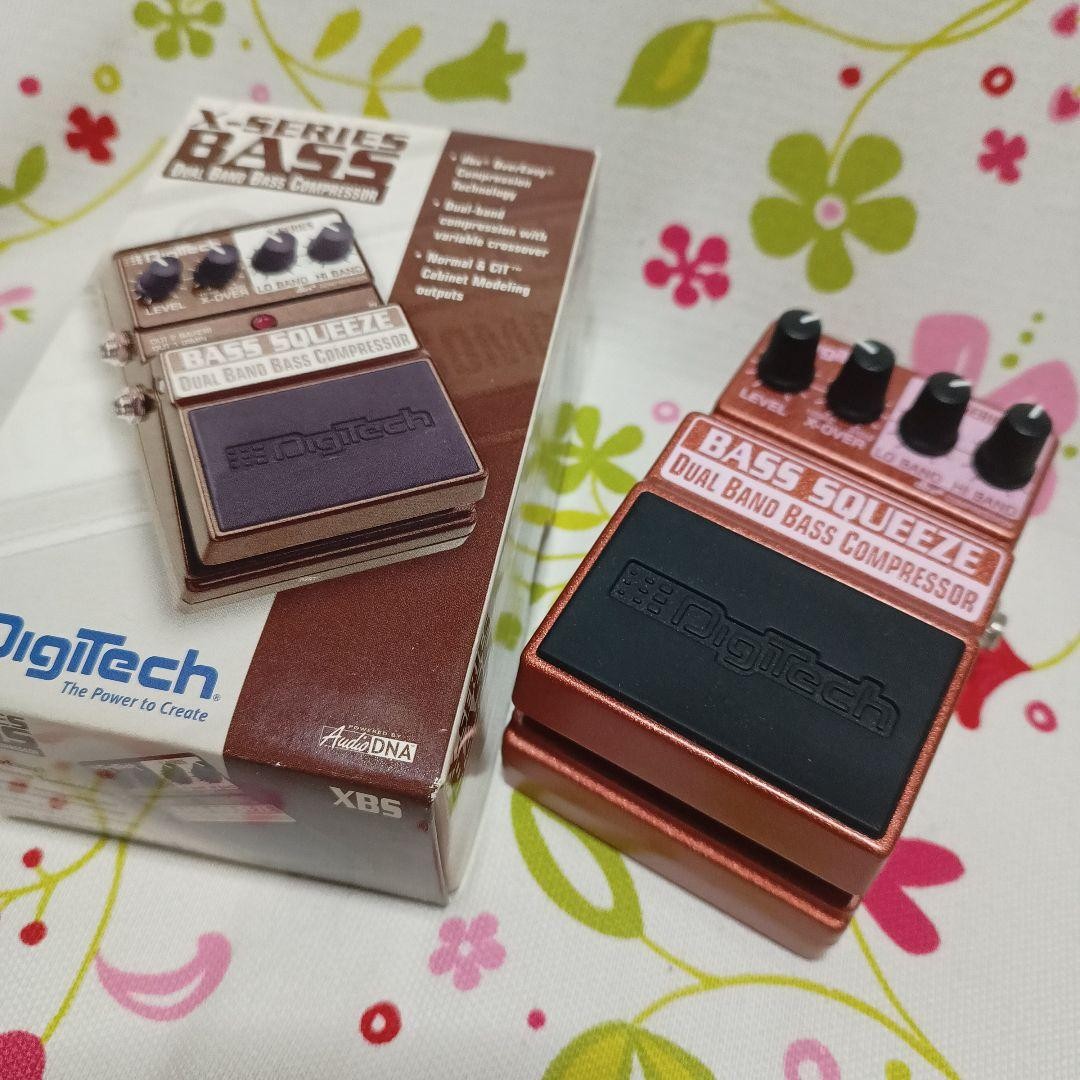 DigiTech BASS SQUEEZE Dual Band Bass Compressor with Crossover Used