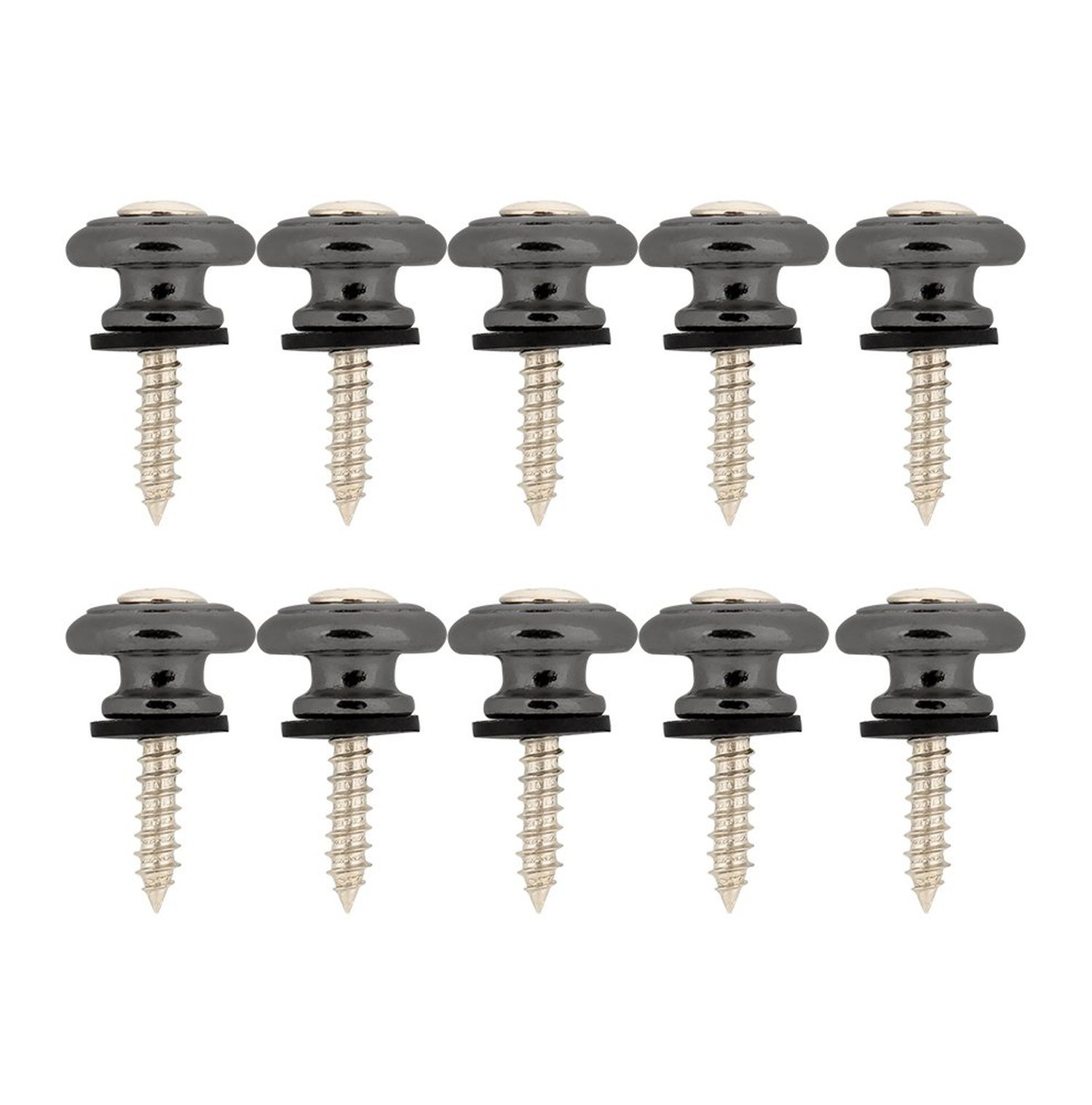Tbest Strap Buttons,Acoustic Guitar Strap Pin,10Pcs Mushrooms Head Guitar Str...