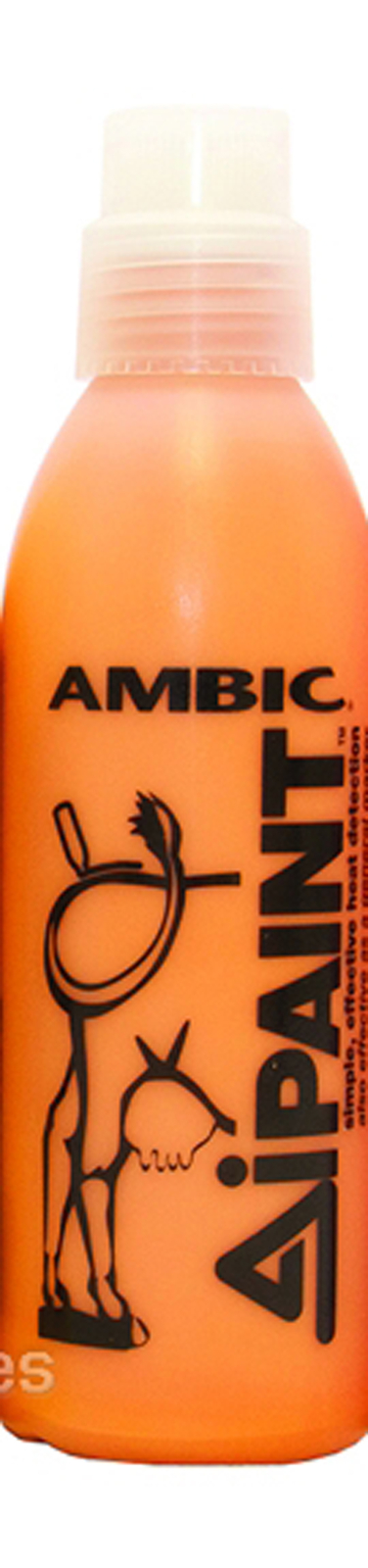 Ambic AI Tail Paint 16.9 oz Livestock Breeding Heat Detection Orange