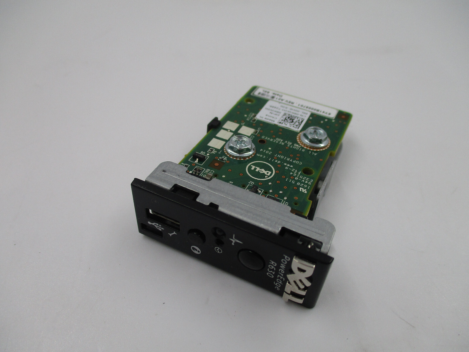 Dell PowerEdge R630 Front Controller Panel Dell P/N:08KW2H 02RW06 Tested Working