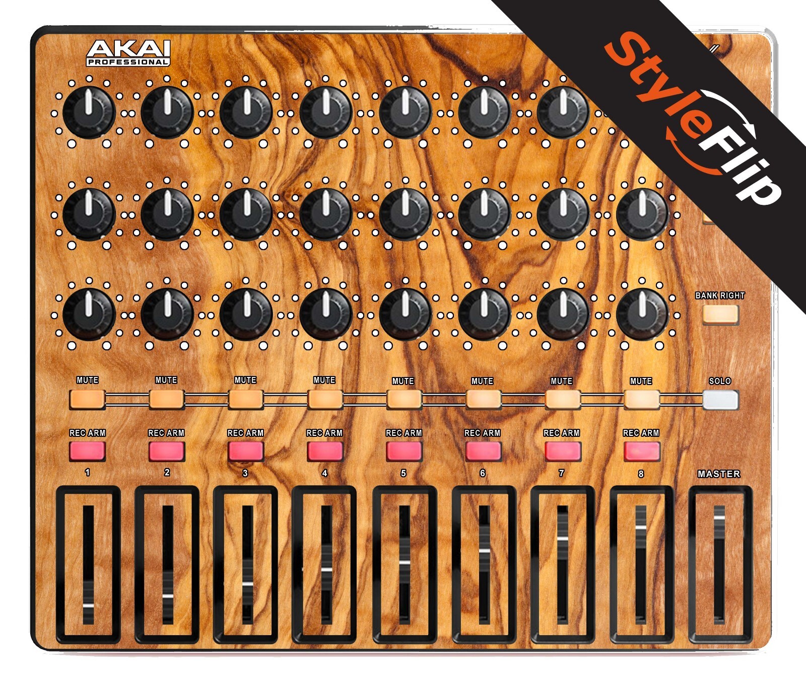Akai Midi Mix Skin | Wood #6 | Protective Decal | StyleFlip Skins