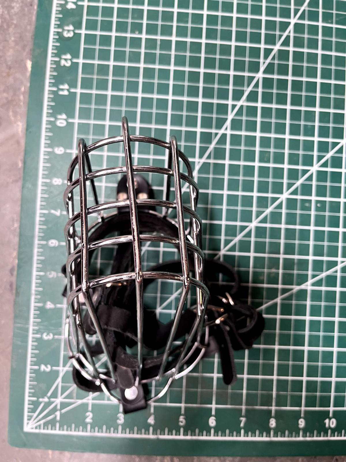 Dog Muzzle German Shepherd Medium Large Dogs Adjustable Durable Metal Basket