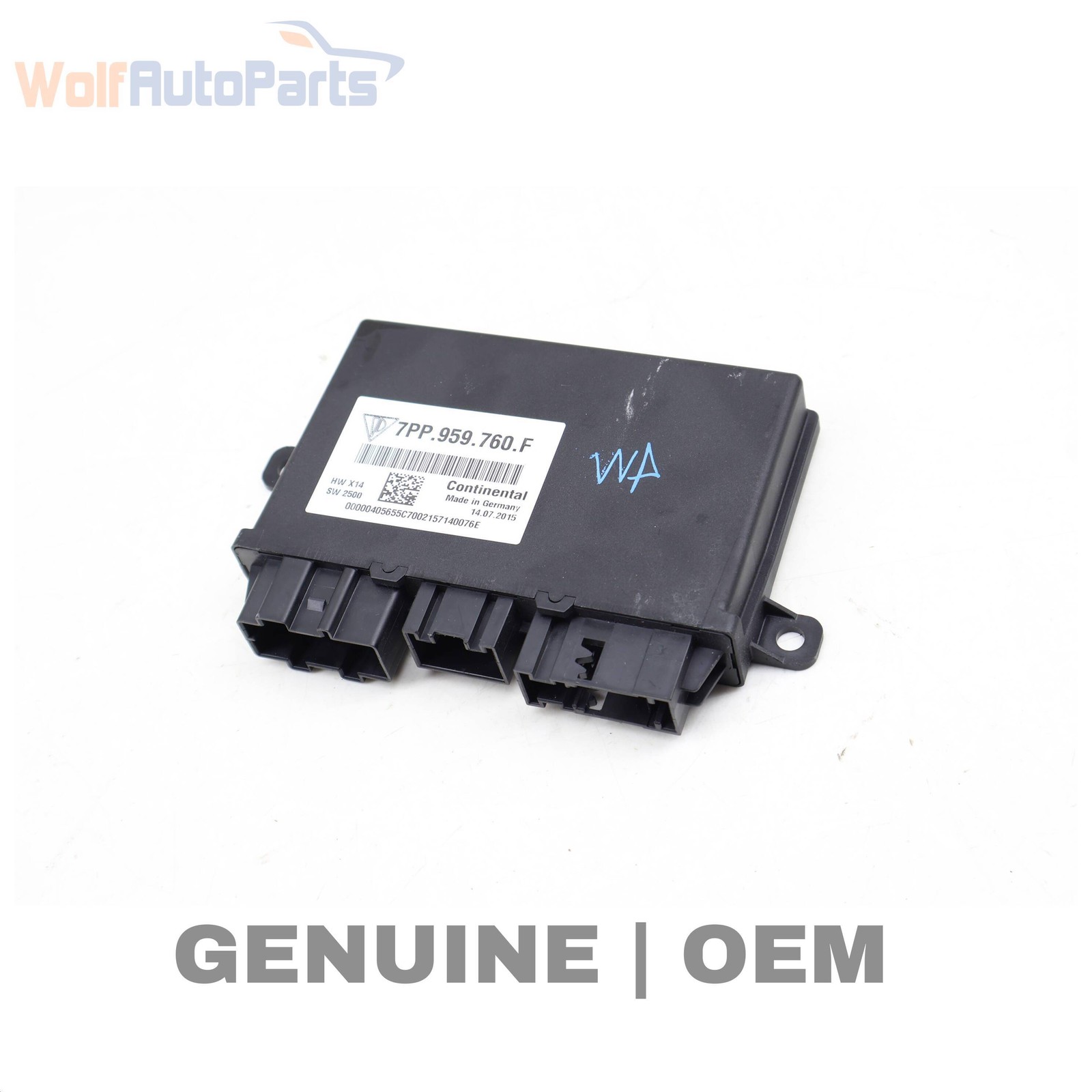2015-2024 PORSCHE MACAN - Front SEAT Memory Control Module 95861876004