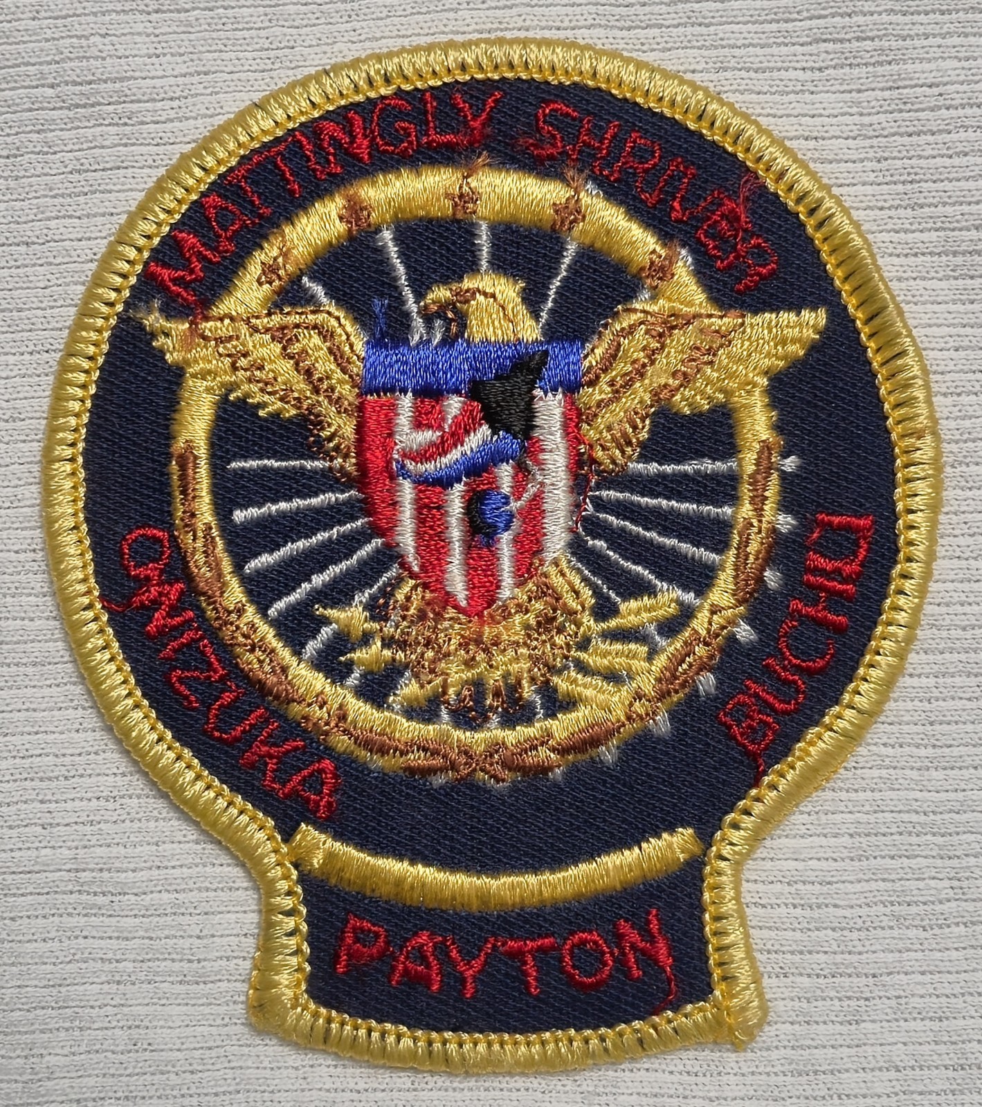Vintage 1985 NASA Mission Patch: STS-51-C ~ Space Shuttle Discovery