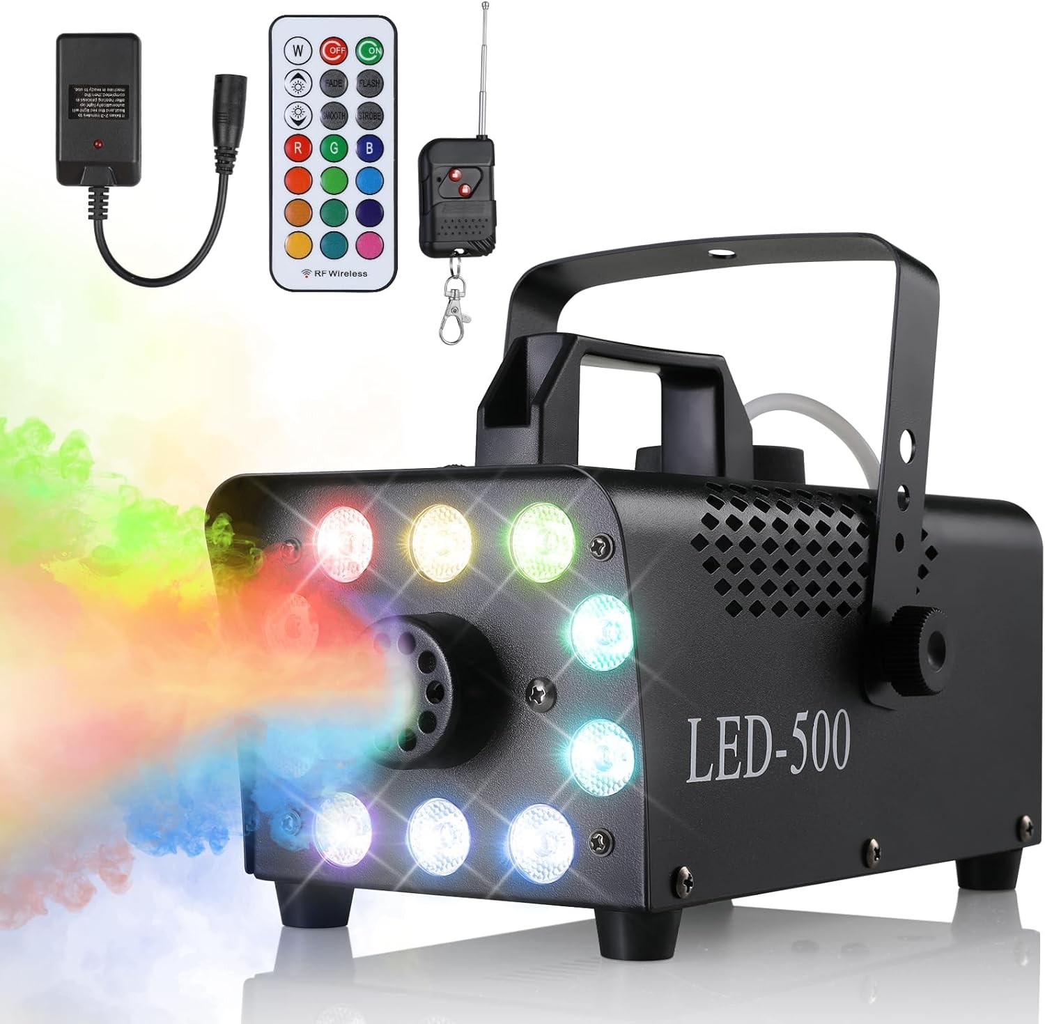 500W Fog Machine Smoke Machine For Indoor Outdoor Wedding Halloween Party Stage