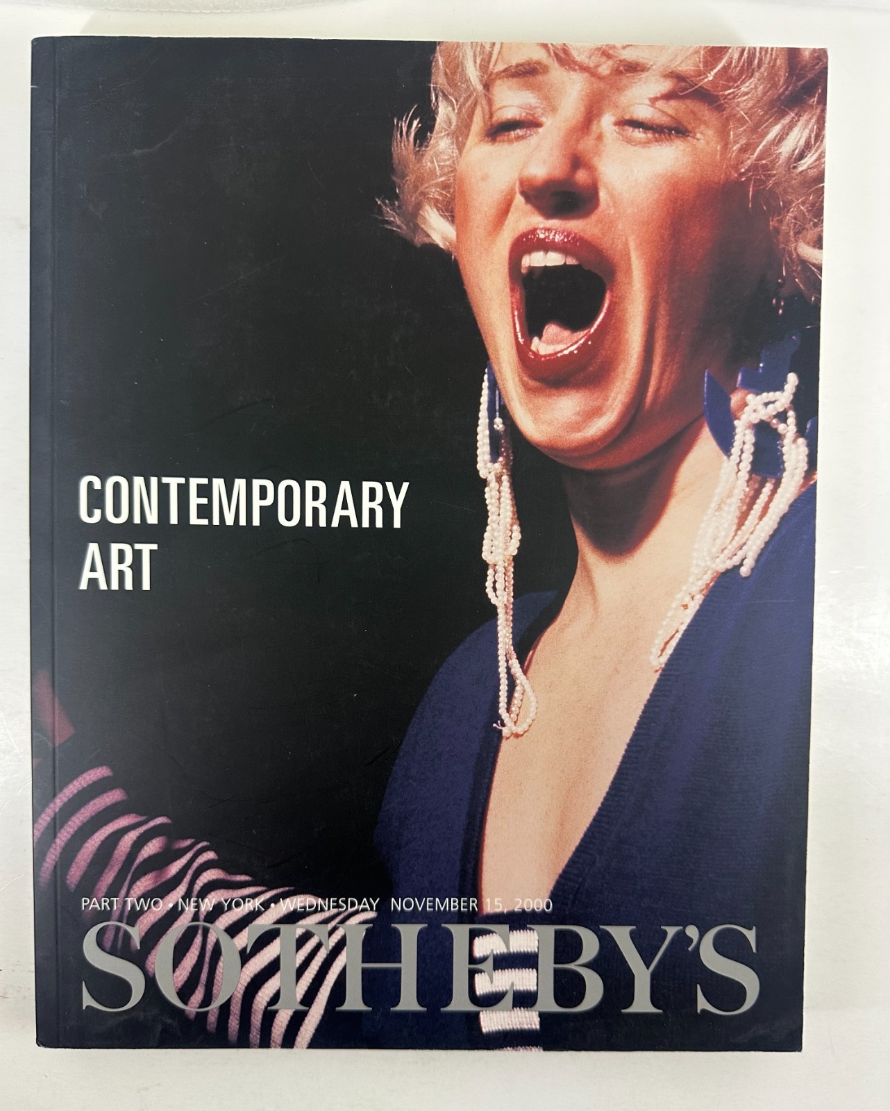 Sotheby’s Contemporary Art Part Two – November 15, 2000 (GC, Softcover)