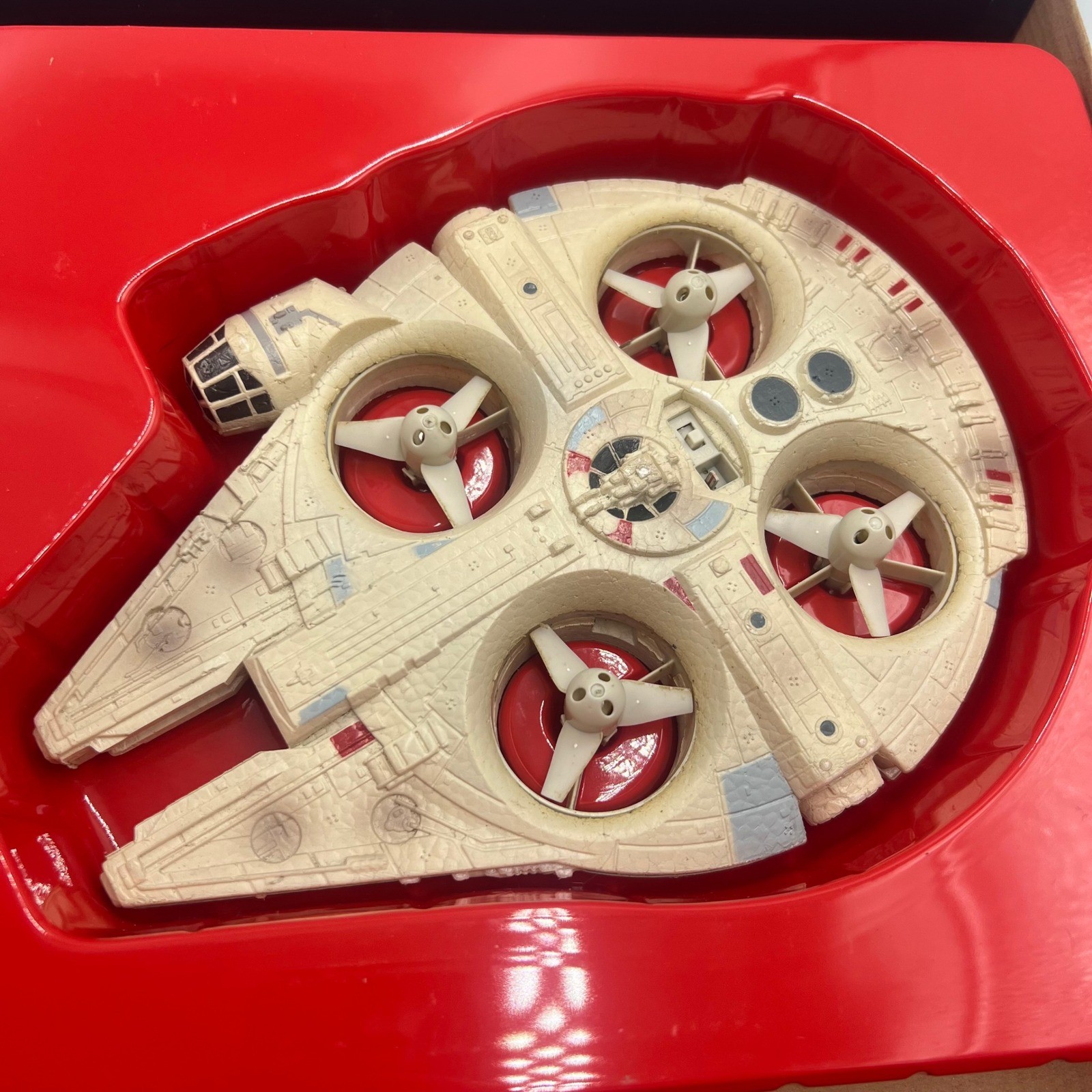 Air Hogs Star Wars: Millennium Falcon Quad with Remote Control in Box