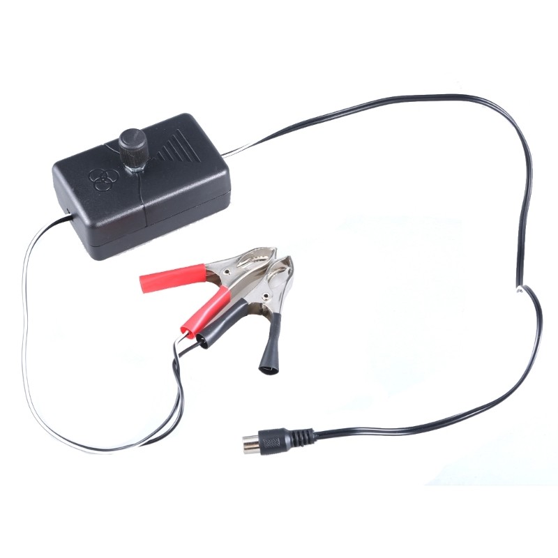 12V Speed Controller Switch Electronic Stepless Speed Regulator for Fan