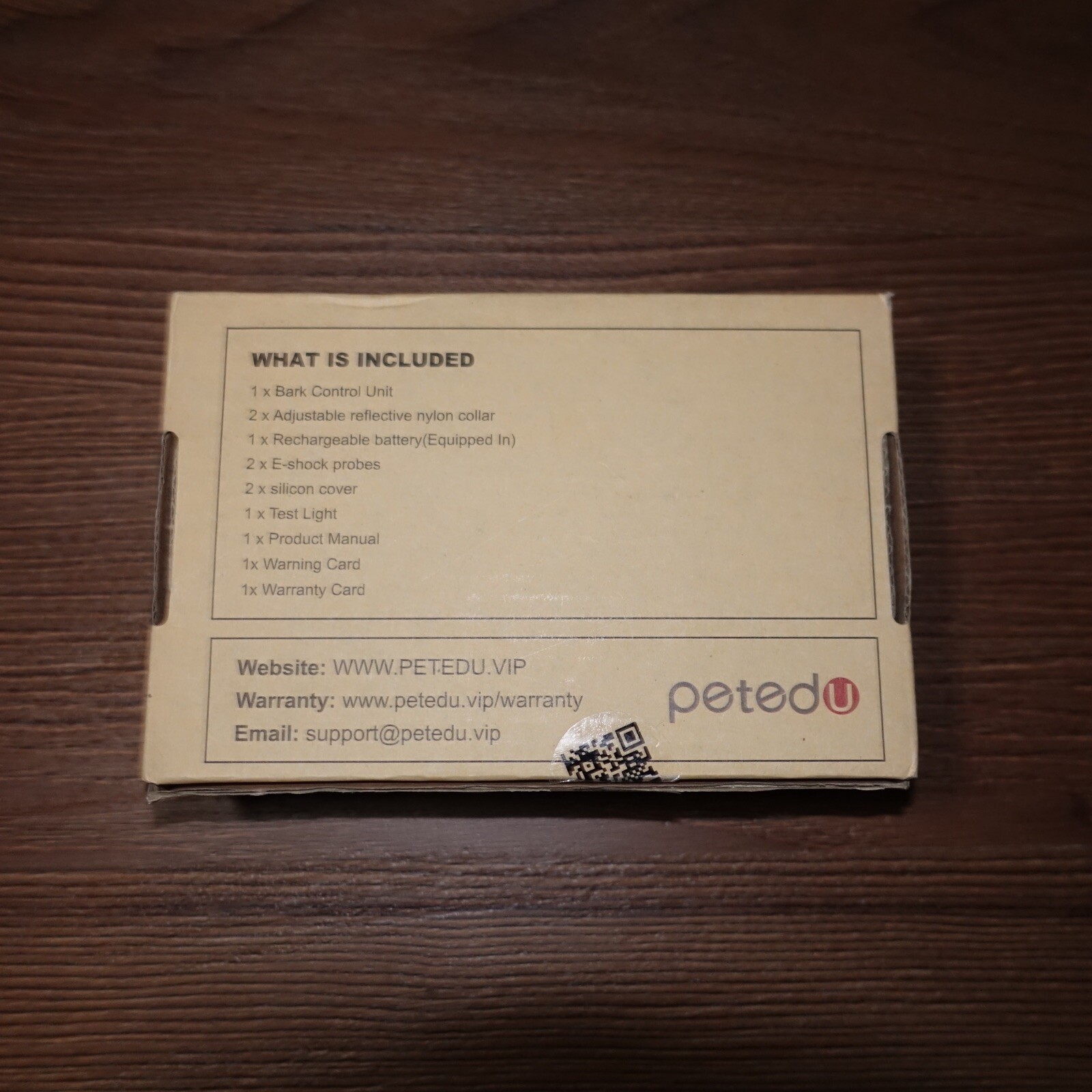 Smart Dog Bark Control Collar PB20 New Open Box