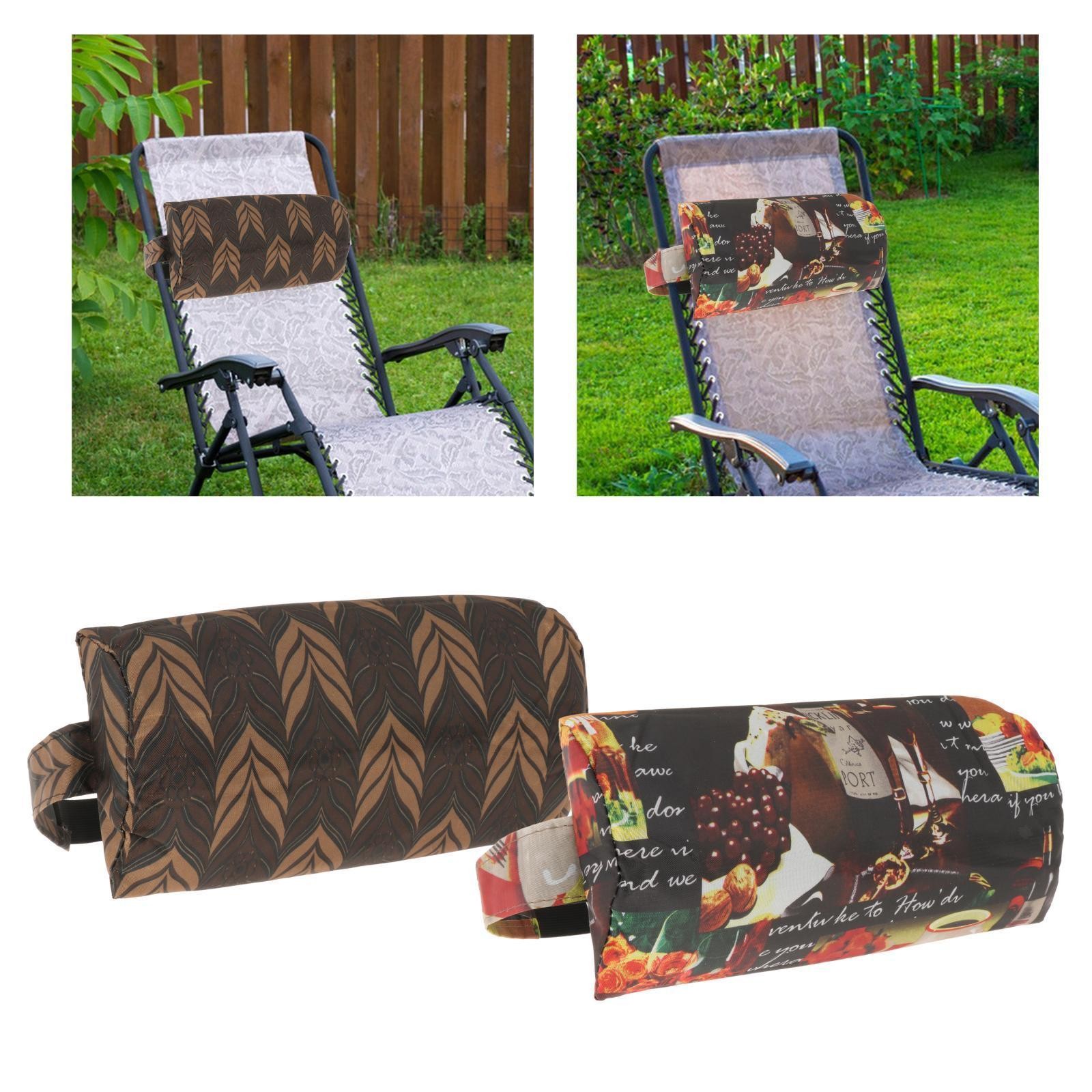 Lounge Head Pillow recliner Headrest Washable Folding Chair Pillow for