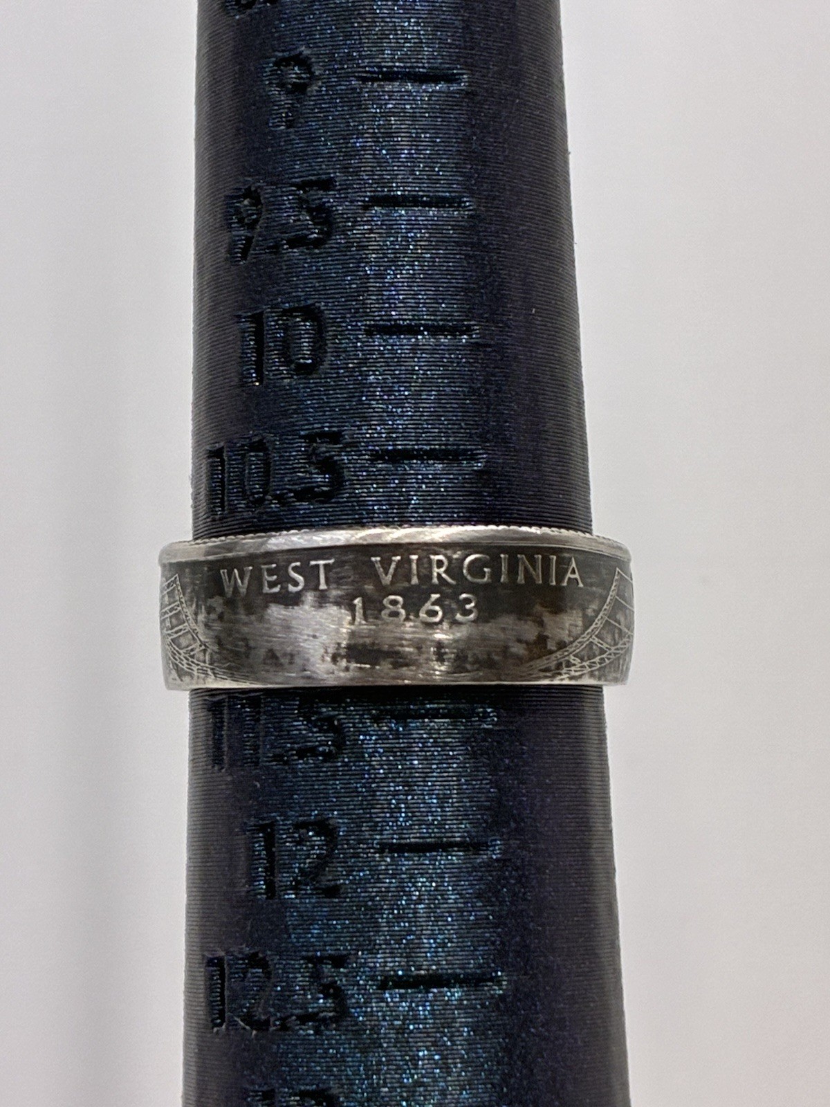 West Virginia Quarter Ring Size 11 Year 2005 Custom Made. Can Be Sized
