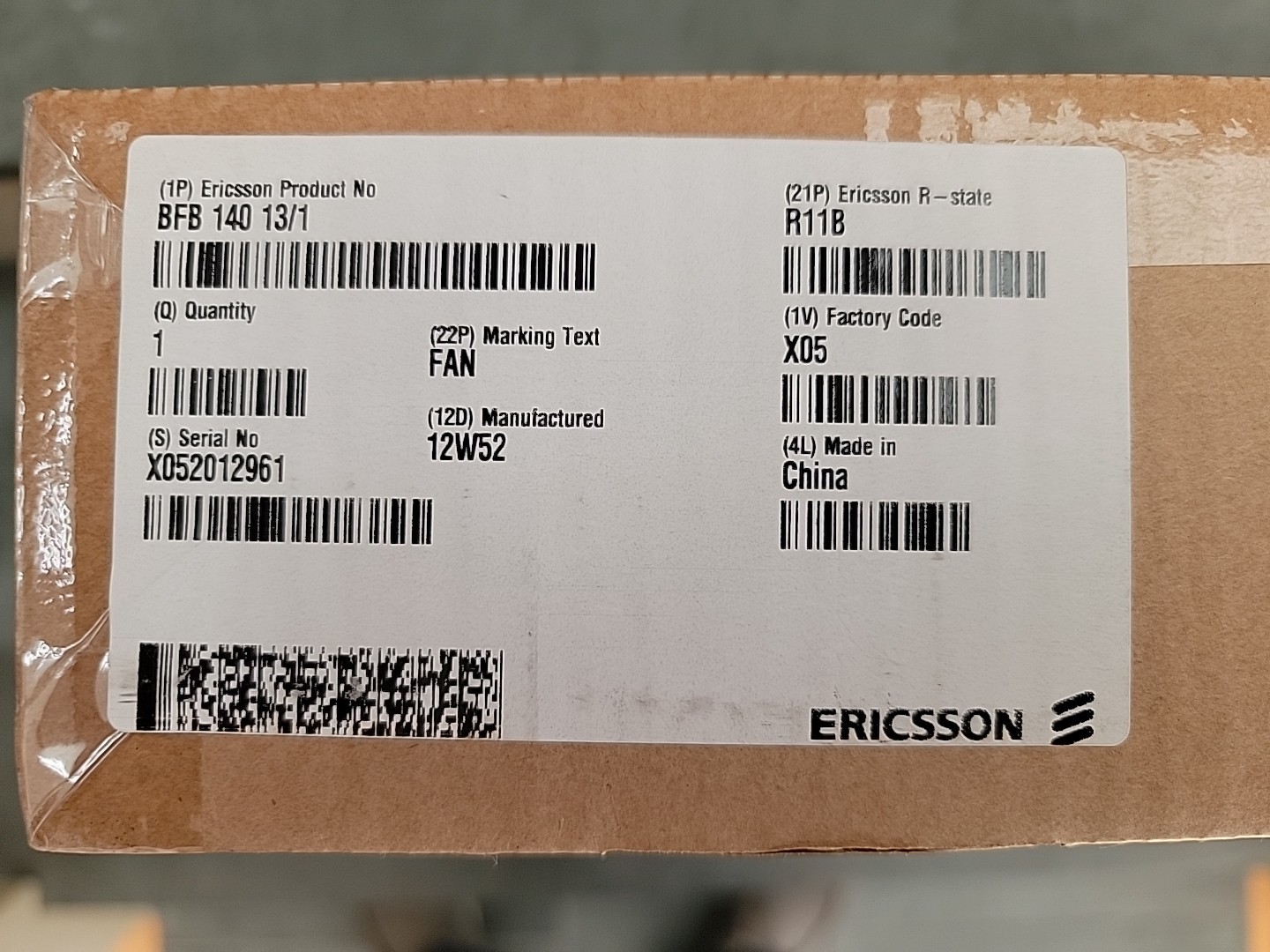 Ericsson BFB 140 13/1 R11B
