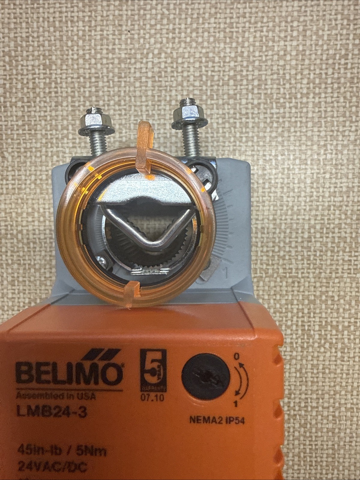 New Belimo LMB24-3 Non-Spring Return Damper Actuator 24V 45 in-lb