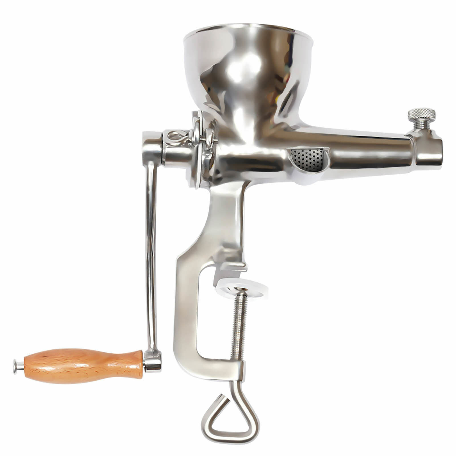 Stainless Steel Manual Wheatgrass Juicer Fruit Vegetable Juicer Hand Extractor??