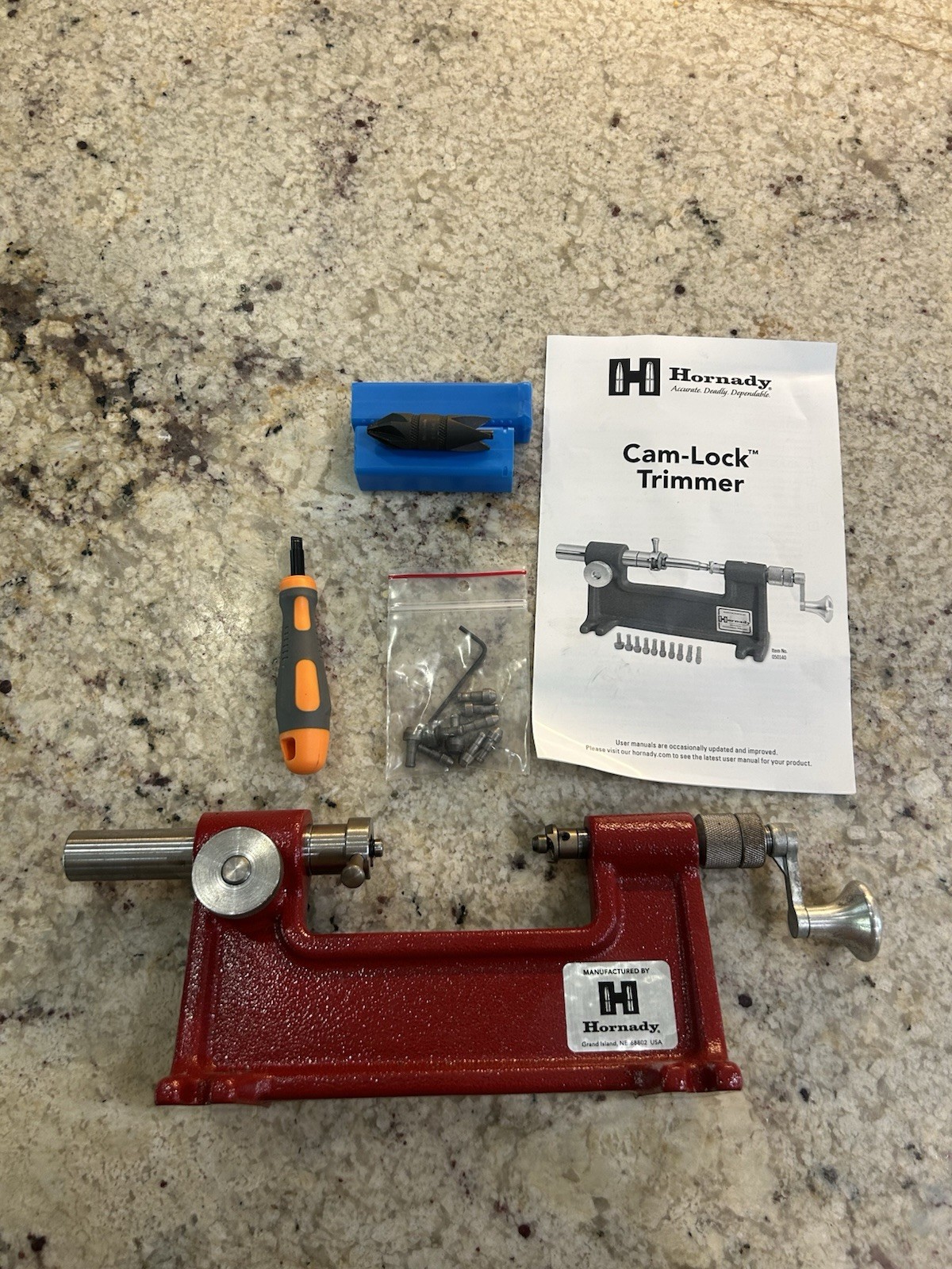 Hornady Cam-Lock Case Trimmer With Deburring Tools
