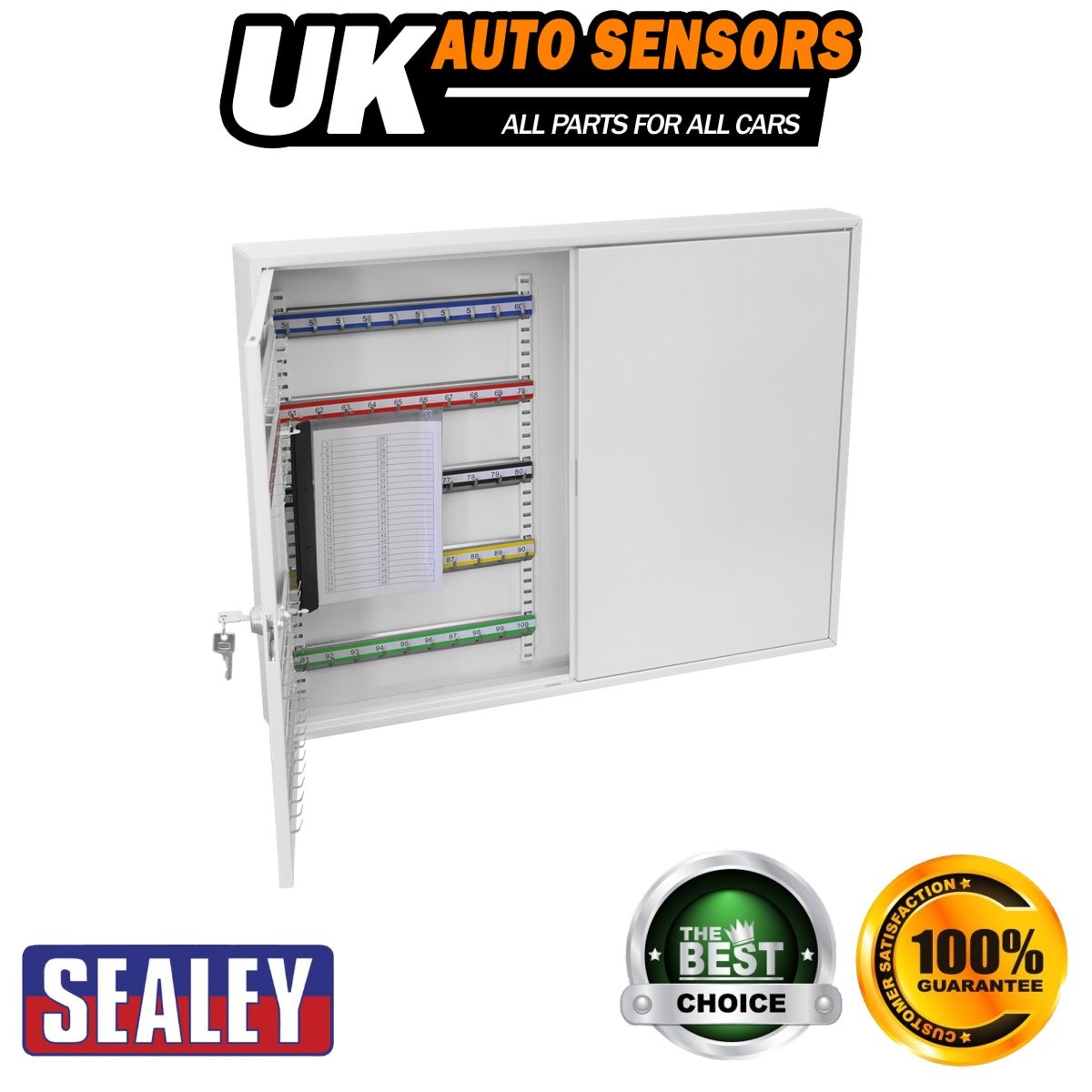 Sealey Wide Key Cabinet 200 Key Capacity SKC200W