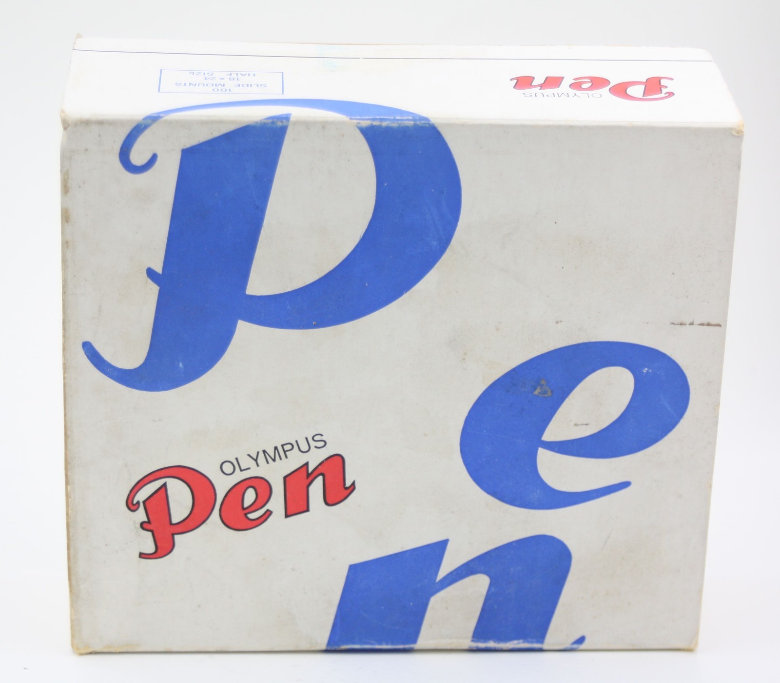 Vintage Olympus Pen 18x24 Half Size Slide Mounts - Box of 100 - Half Frame Rare