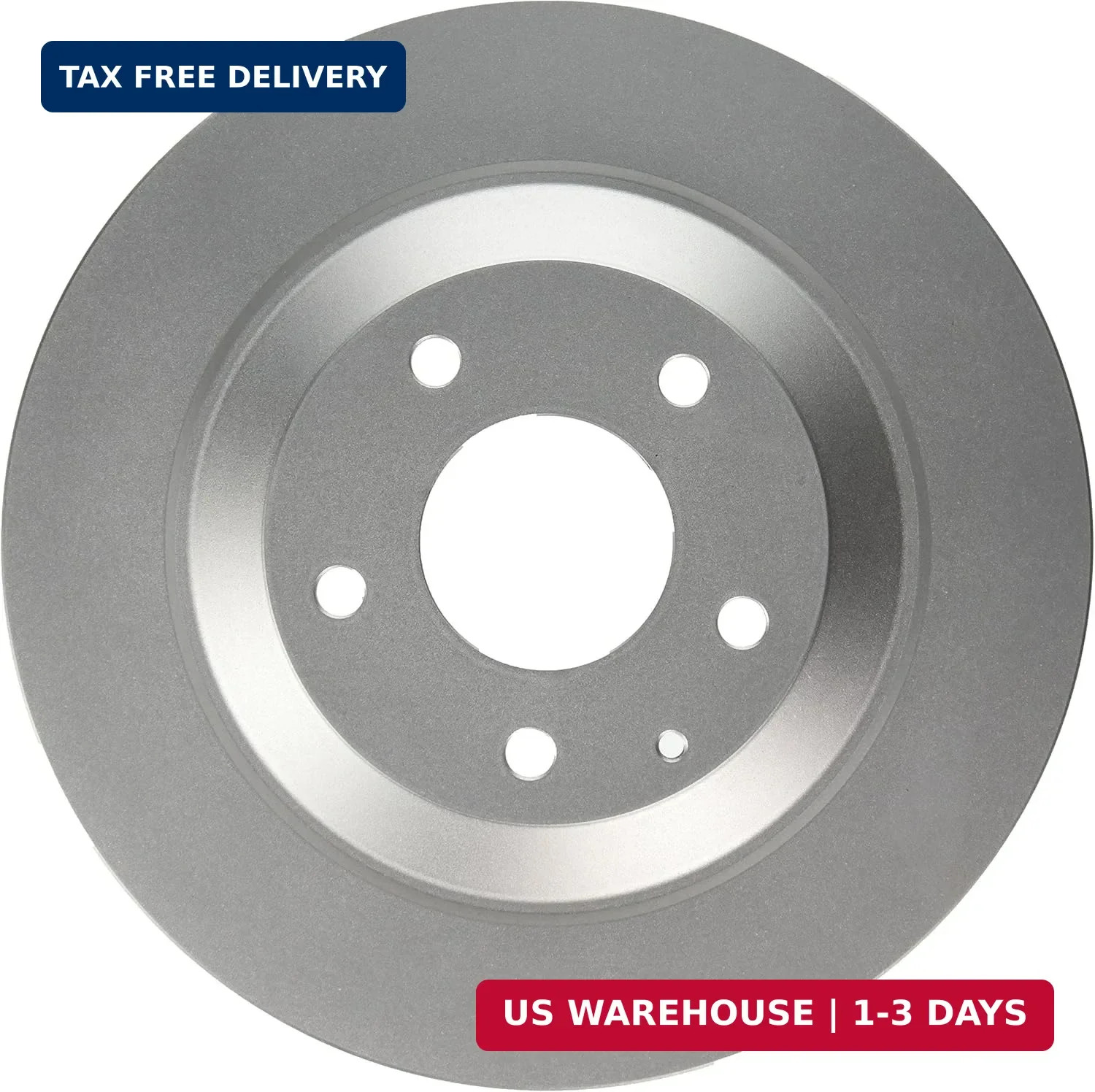 BOSCH 34011640 QuietCast Premium Disc Brake Rotor - Compatible with Select Mazda