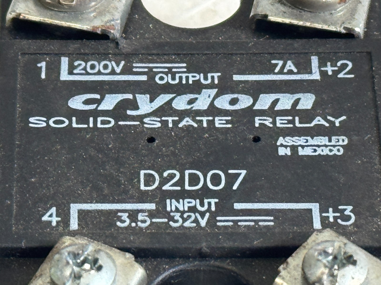 USED Crydom D2D07 Solid State Relay