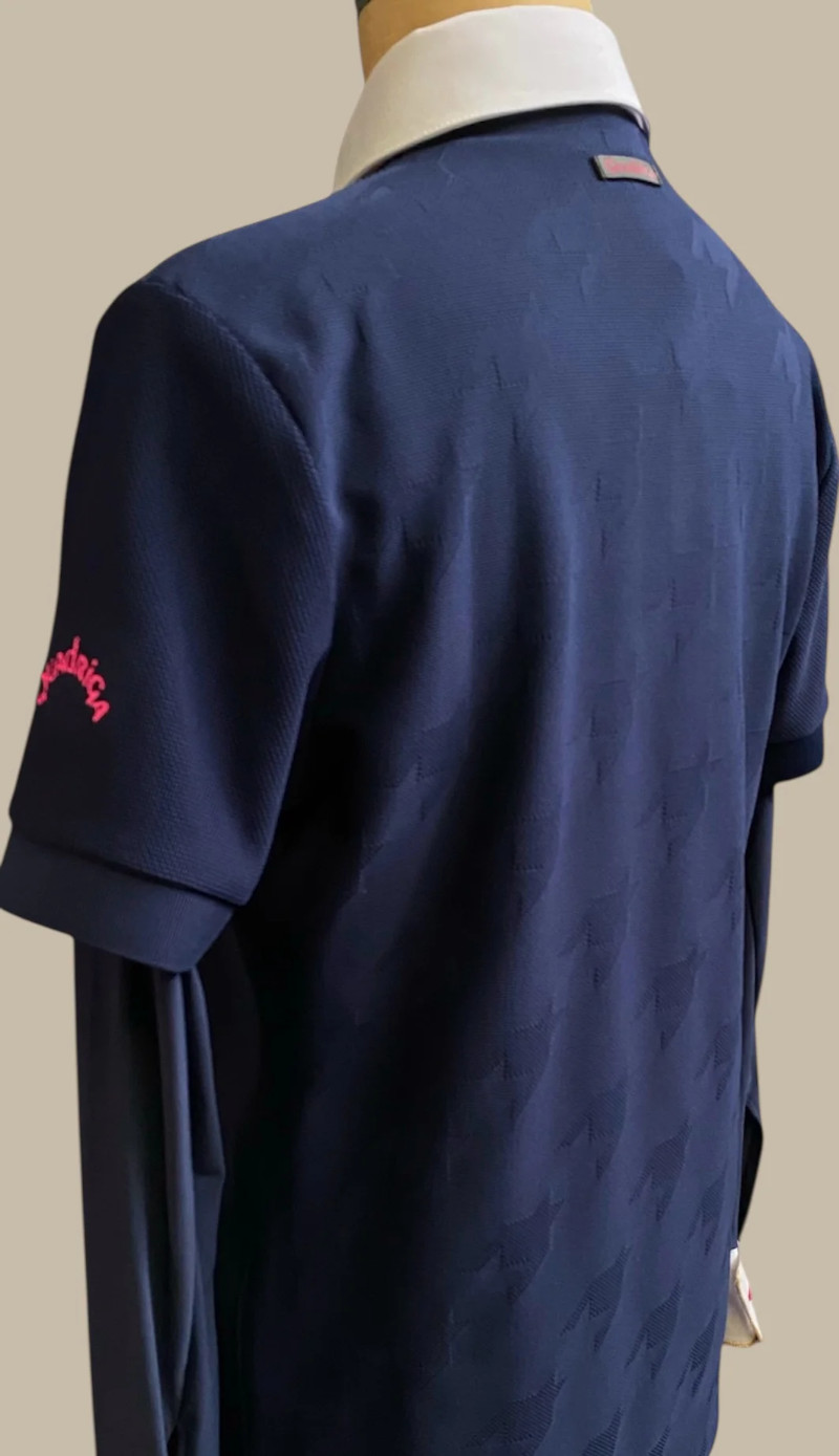 Quadriga [LINKA] CHIDORI Mesh Show Shirt Men's 3-B