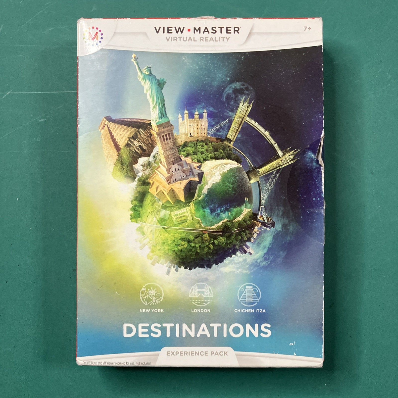 View Master Virtual Reality Experience Destinations (3) & Batman Sets. VERY GOOD