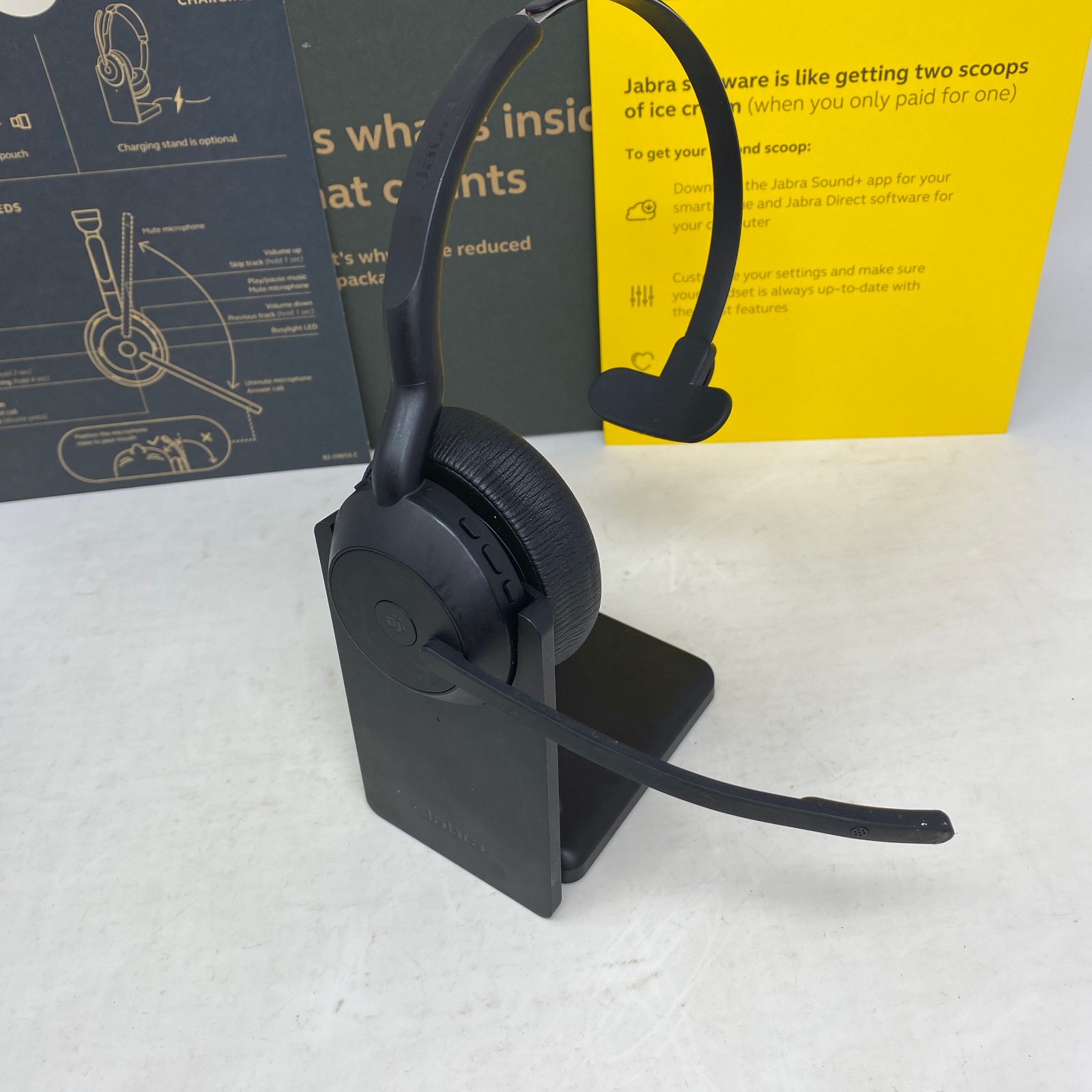 Jabra Evolve2 55 Stereo Wireless Headset - MS Teams Certified - with Dongle