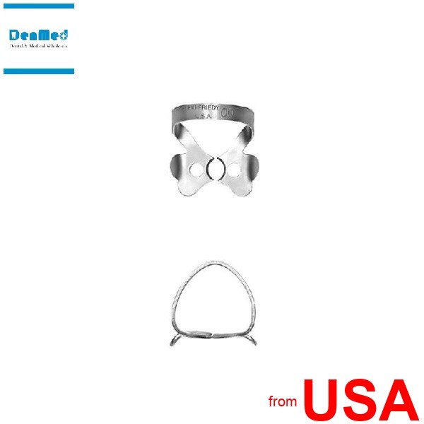 HU-FRIEDY Rubber Dam Clamps #00 Uk Anterior - #Rdcm00 466017