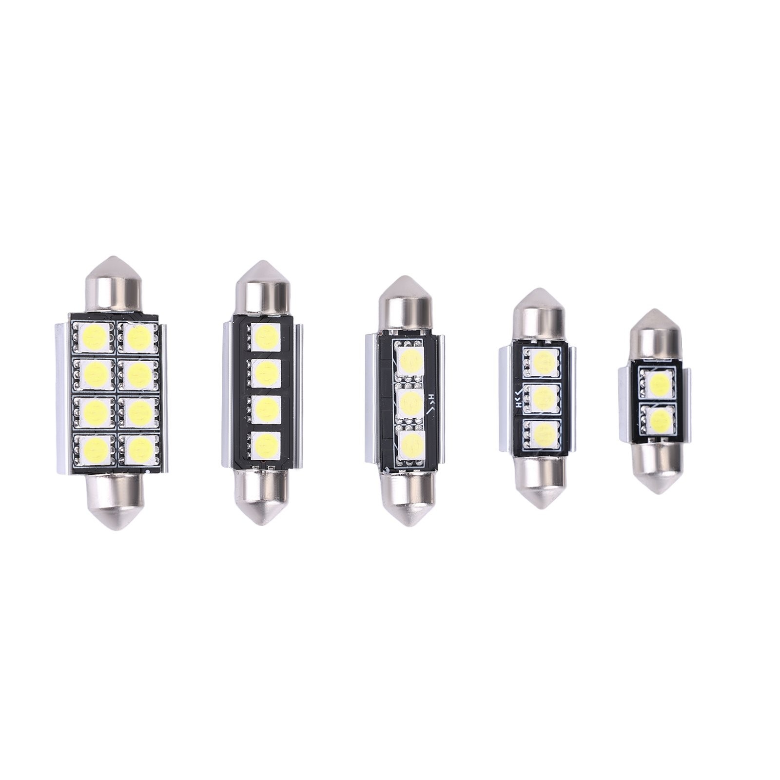 23x LED Car Interior Inside Light Dome Trunk Map License Plate Lamp Canbus Bulbs