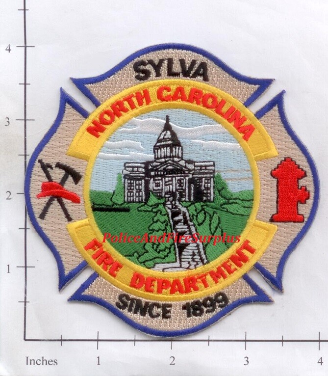 North Carolina - Sylva NC Fire Dept Patch - Since 1899
