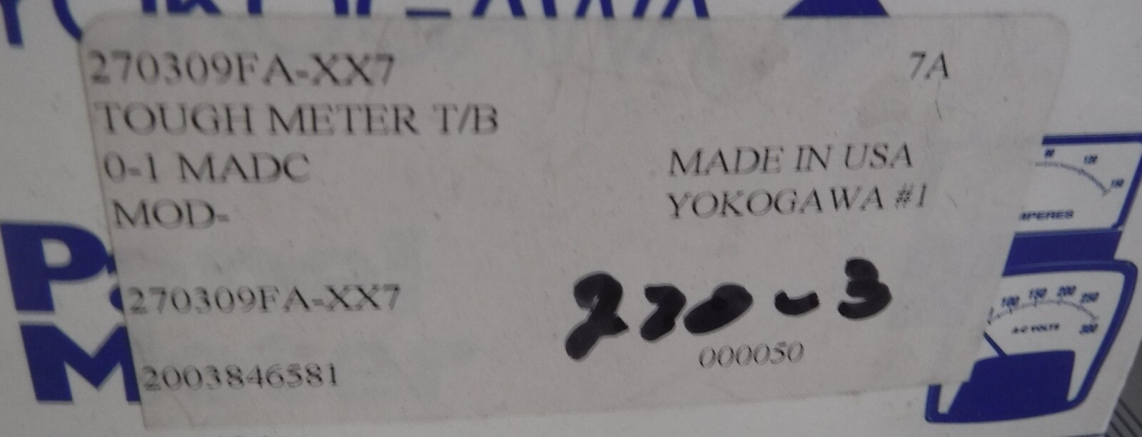 YOKOGAWA METER KITS GENEROUS LOT ASSORTED (35+ ) UNINSTALLED COND.