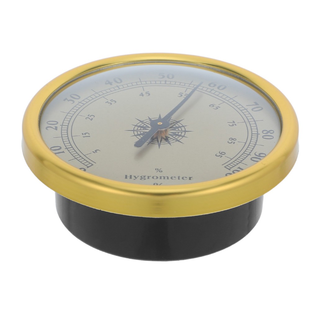 Analog Hygrometer: Indoor Humidity Gauge - Mechanical Round Thermometer for