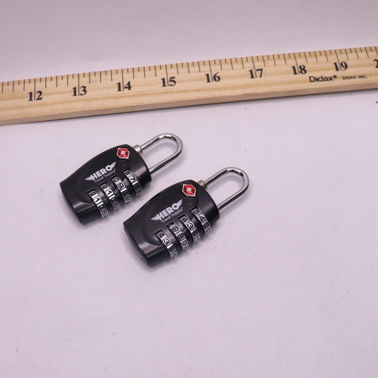 (2-Pk) Hero 4 Digit Combination Padlock