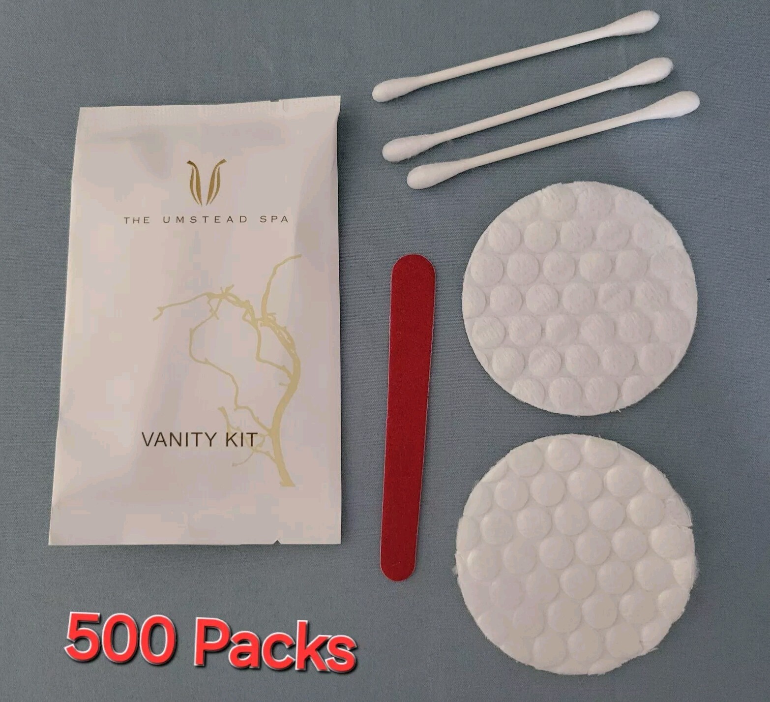 500 Packs The Umstead Spa Hotel Vanity Kit Individually Wrapped