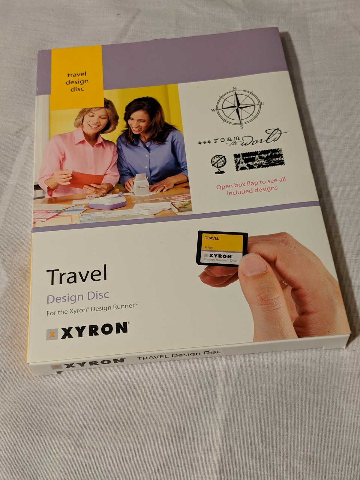 XYRON TRAVEL DESIGN DISC FOR XYRON DESIGN RUNNER