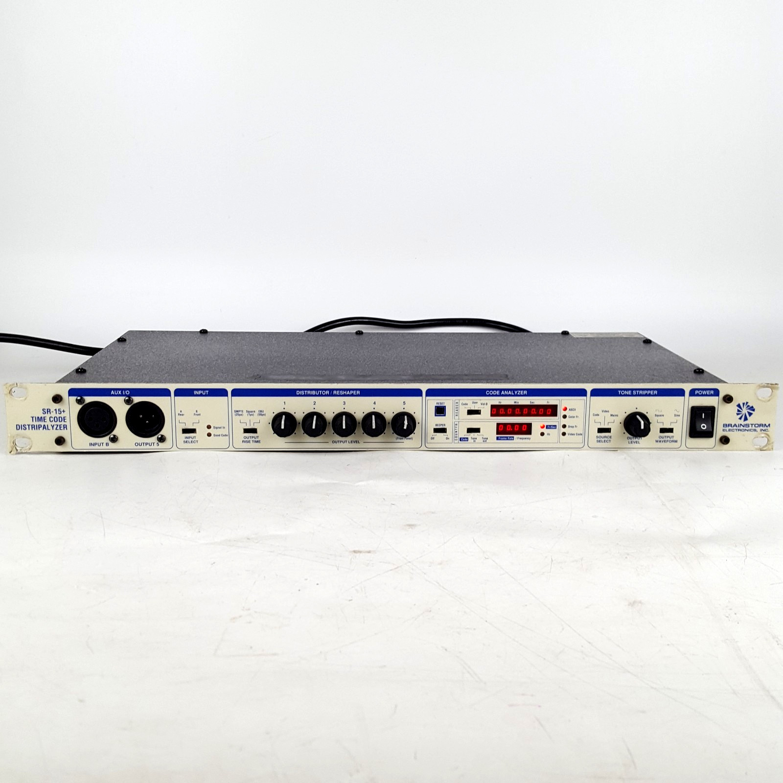 Brainstorm Electronics SR-15+ Time Code Distripalyzer Analyzer Distributor