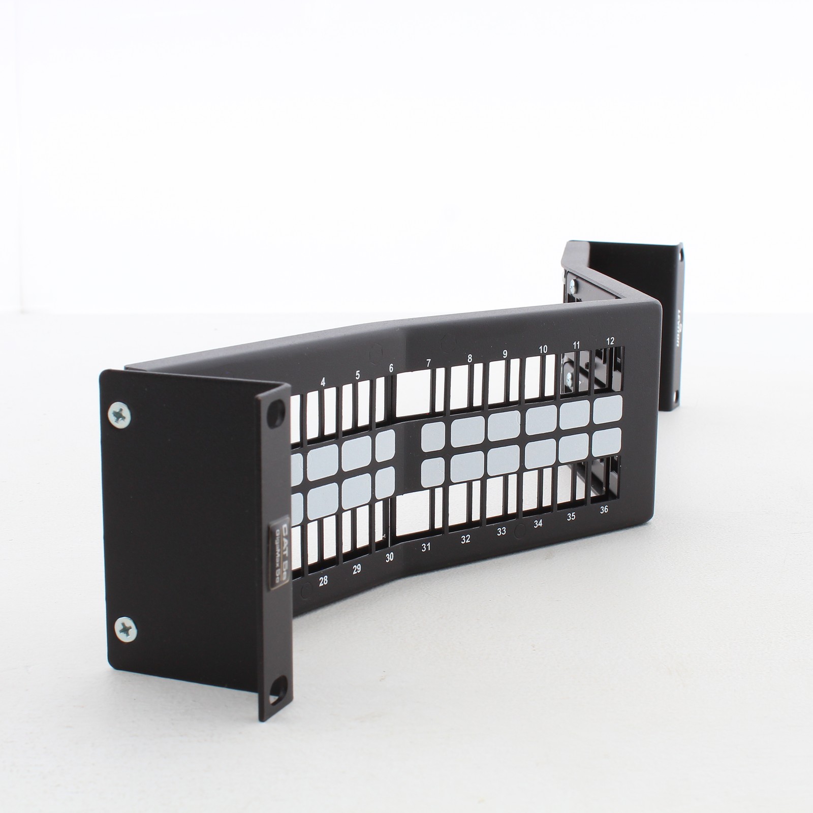 Leviton 5W271-U48 Bracket Only QuickPort Angled Patch Panel 48-Port Rack Mount