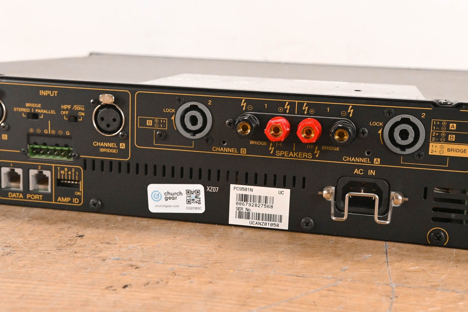 Yamaha PC9501N Two-Channel Power Amplifier CG01W9C