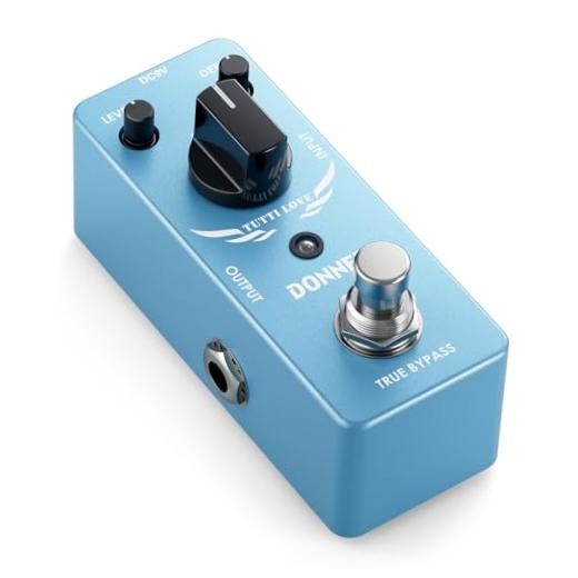 Donner Chorus Pedal, Tutti Love Analog Chorus Effect Classic Warm Blue Chorus