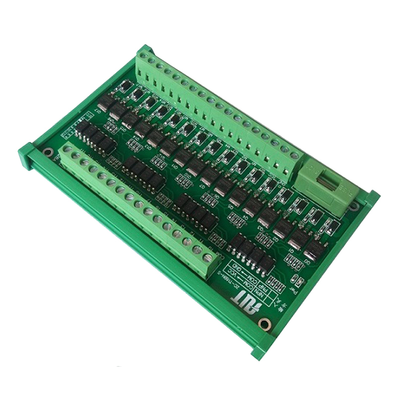 16 Channels PLC NPN Signal Output Power Amplifier Board Relay Module