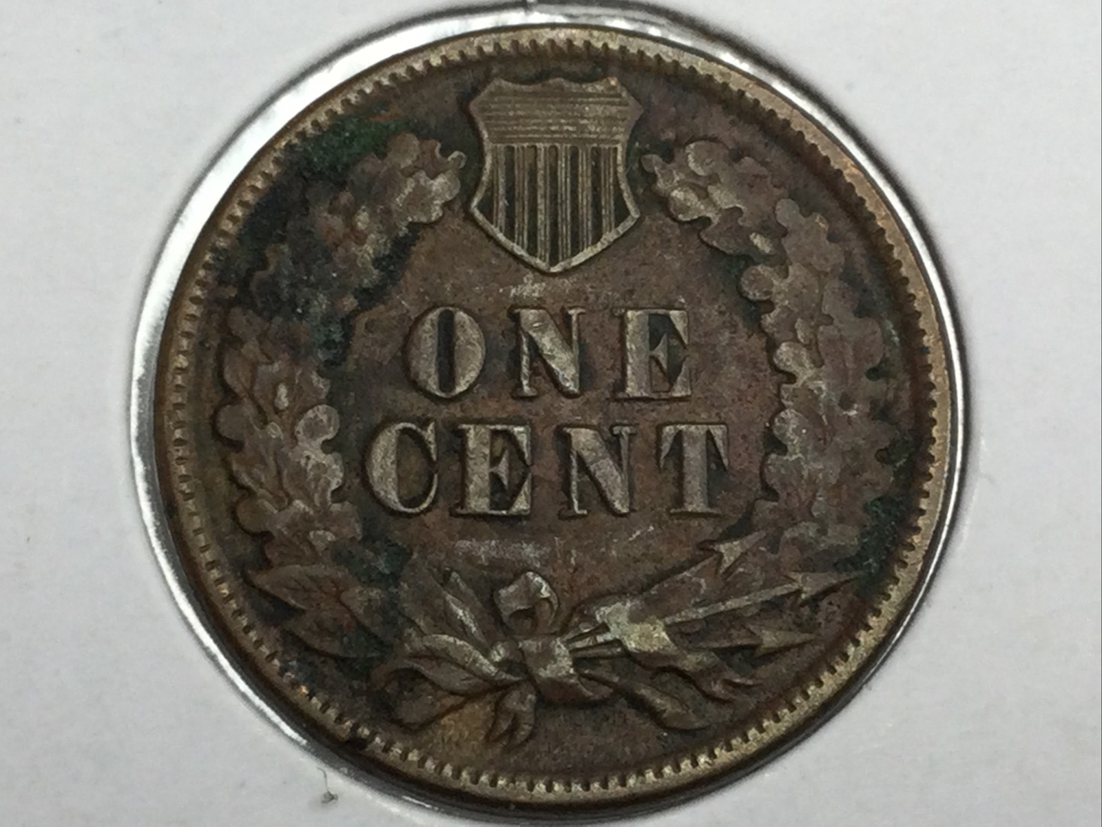 1880 & 1881 Indian Cent in very fine pair