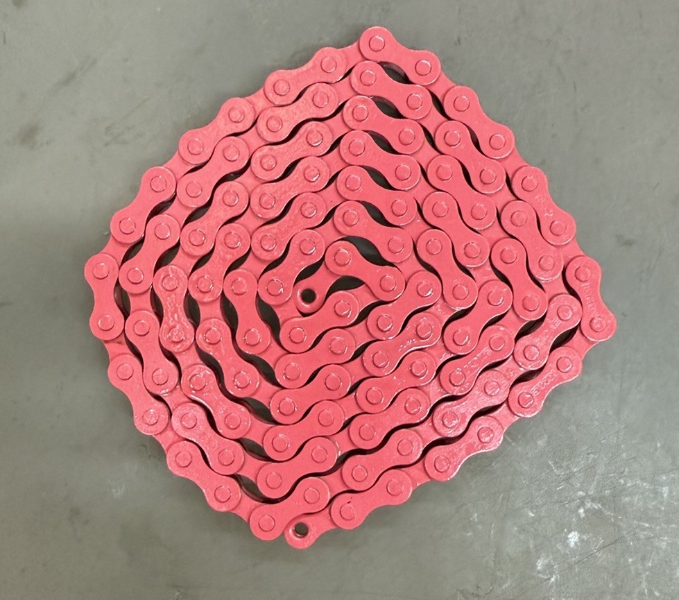 Pink KMC Single Speed Bicycle Chain/ BMX 1/2x1/8. 112L