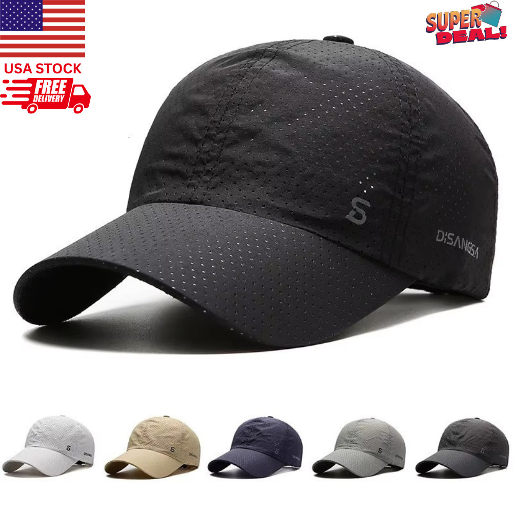 Original Quick Dry Running Cap Breathable Sun Protection Summer Outdoor Hat*