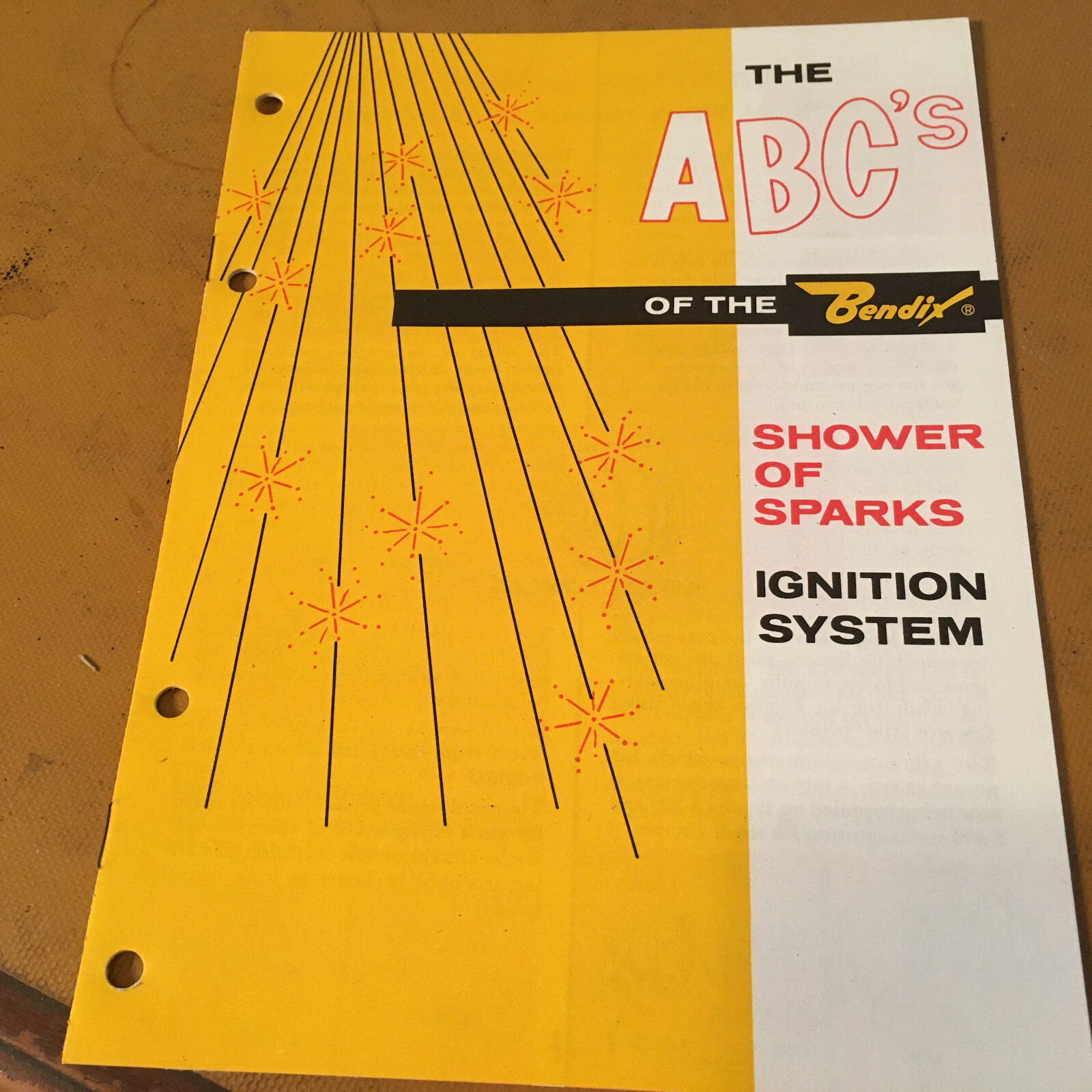 "The ABC's of the Bendix Shower of Sparks Ignition System" Booklet
