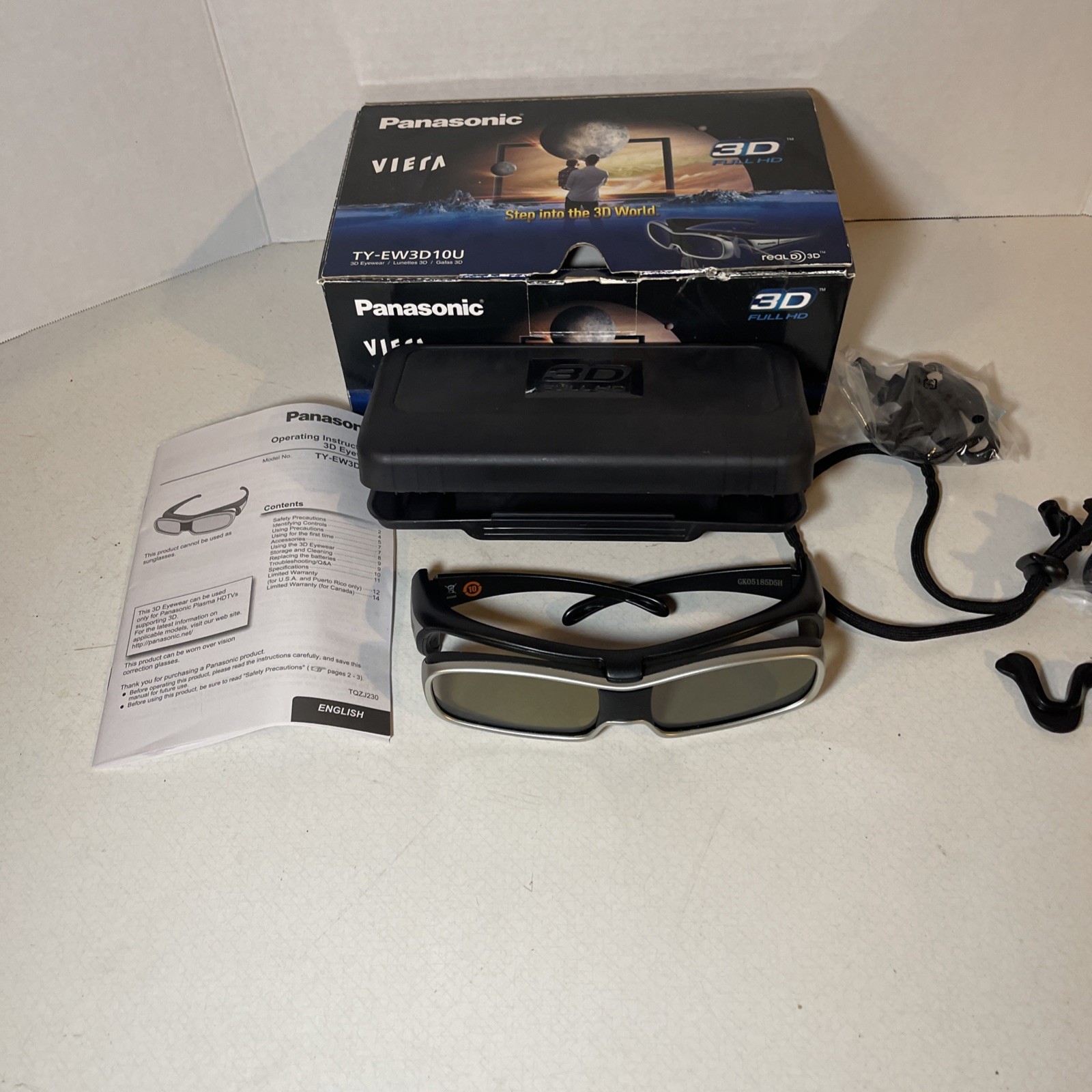 Panasonic TY-EW3D10 Full HD 3D Glasses With Case