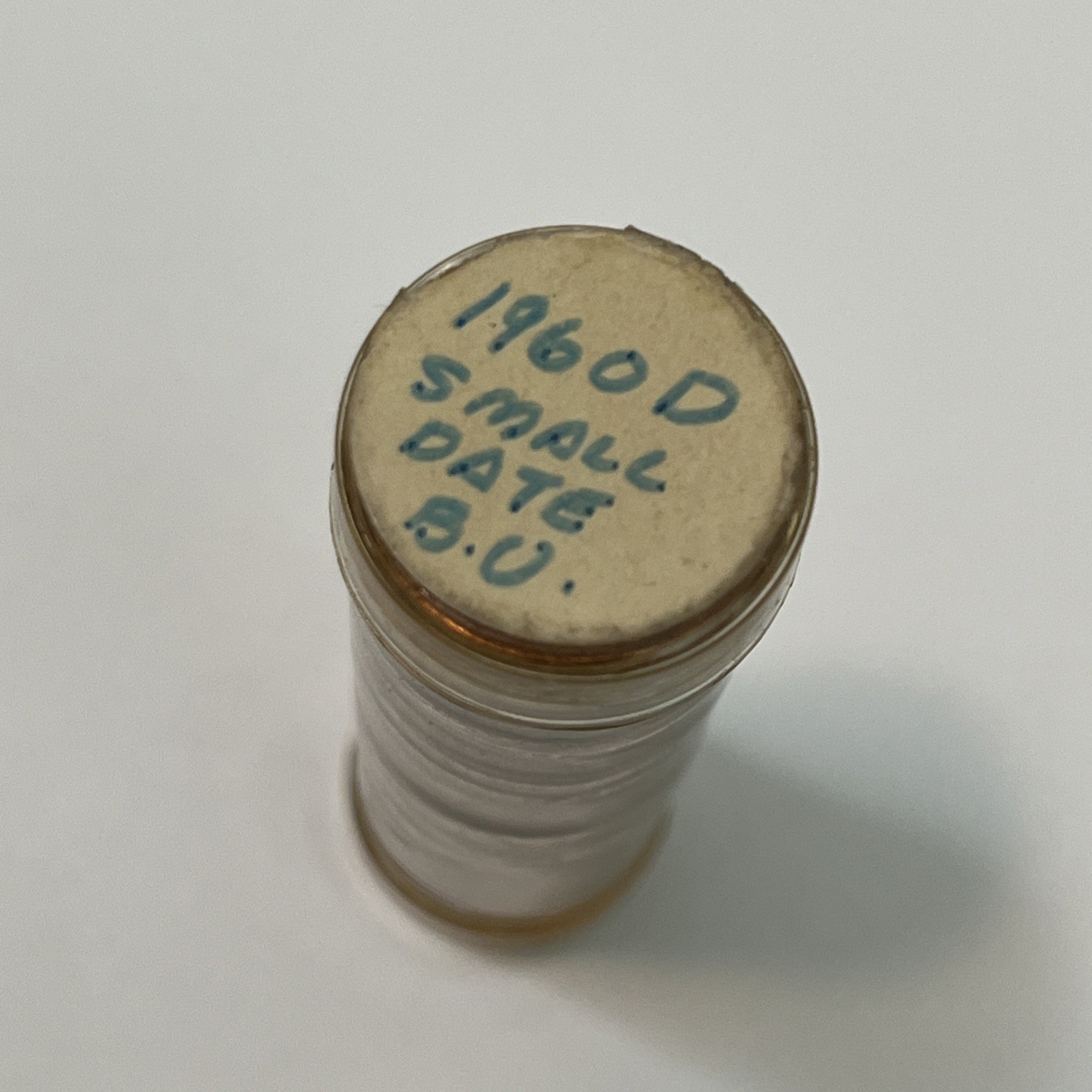 1960 D 1c BU ROLL. SMALL DATE CENTS, SEALED!