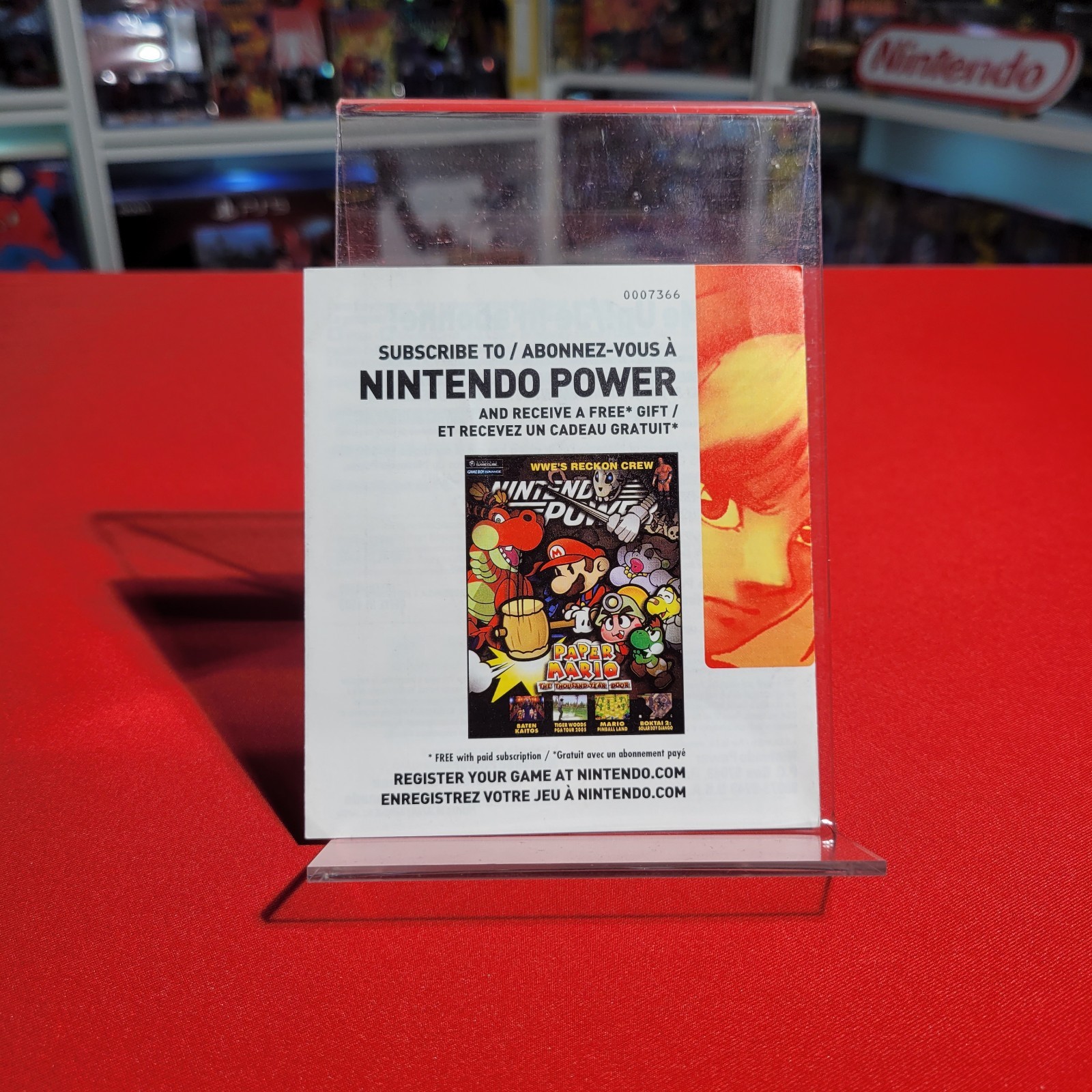 Nintendo Power Gameboy Insert BPV/NL-AGB-USA