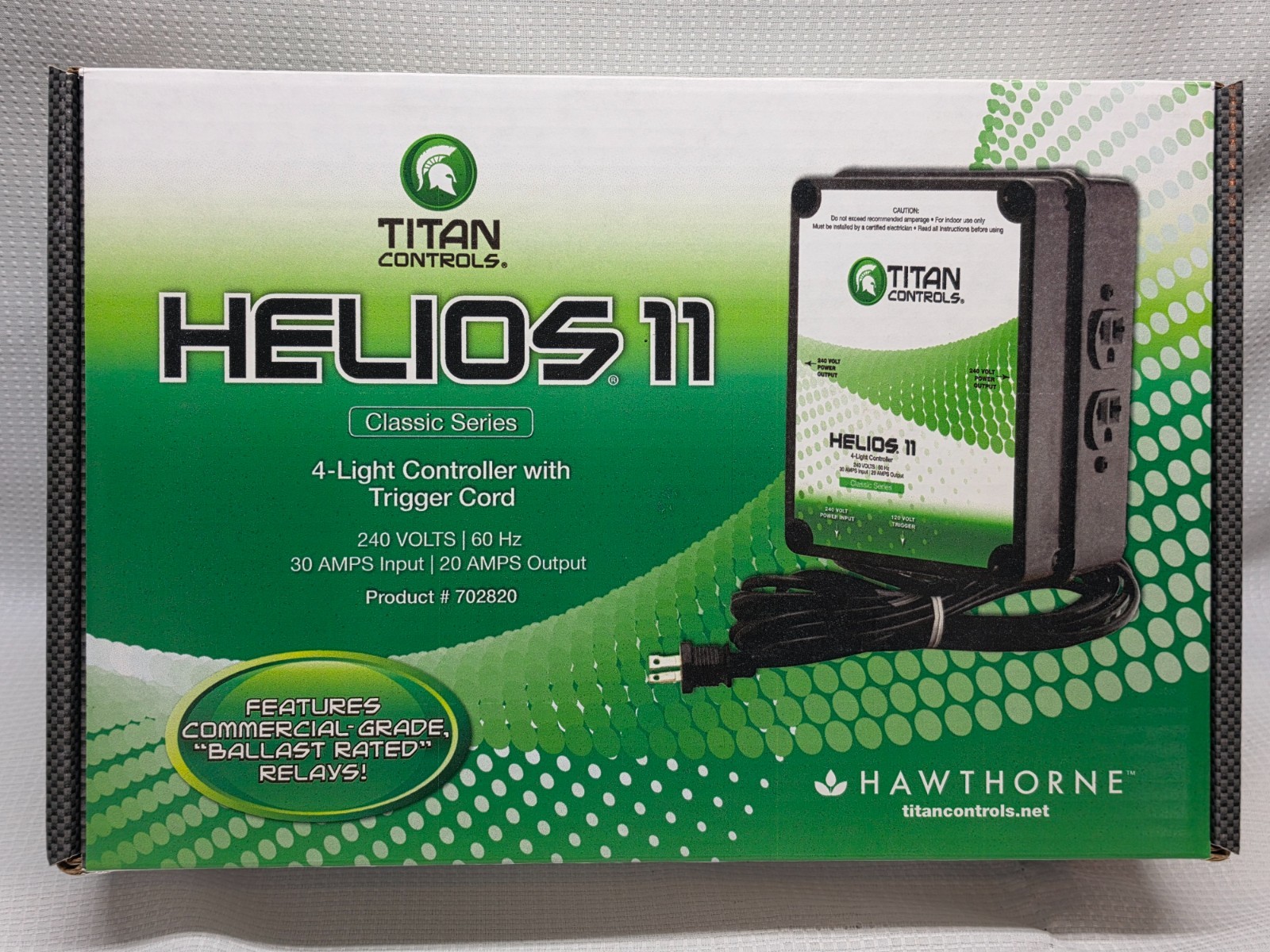 Helios 11 Titan Controls 4 Light Controller