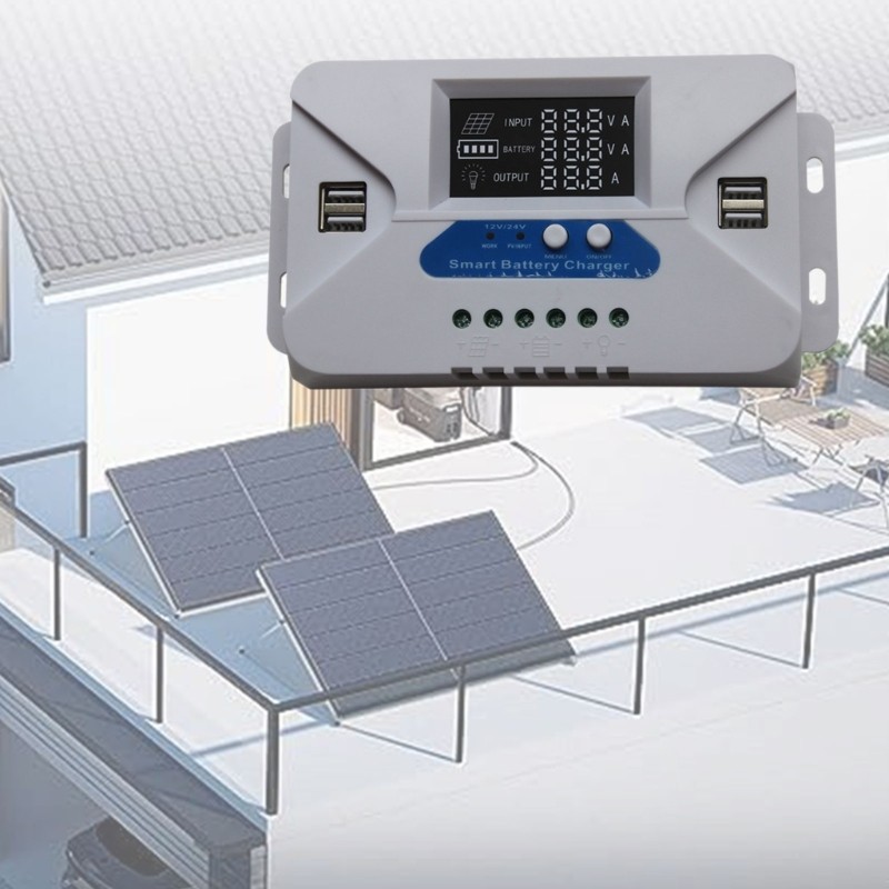 12V/24V Solar Controller Digital Solar Charge Controller Suitable For Regulating