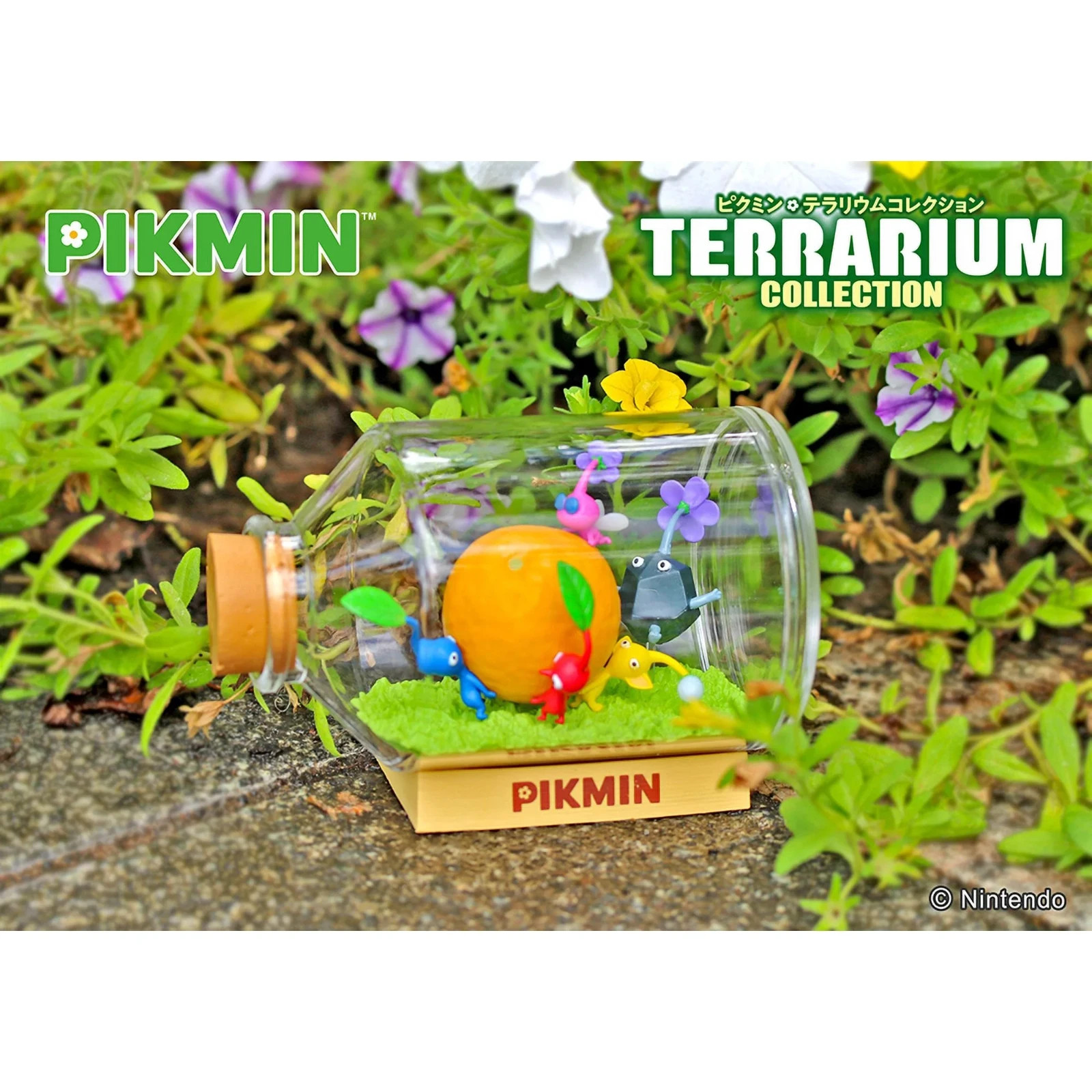 RE-MENT Pikmin Terrarium Collection Box Figure 6 types Complete Set 2023 NEW