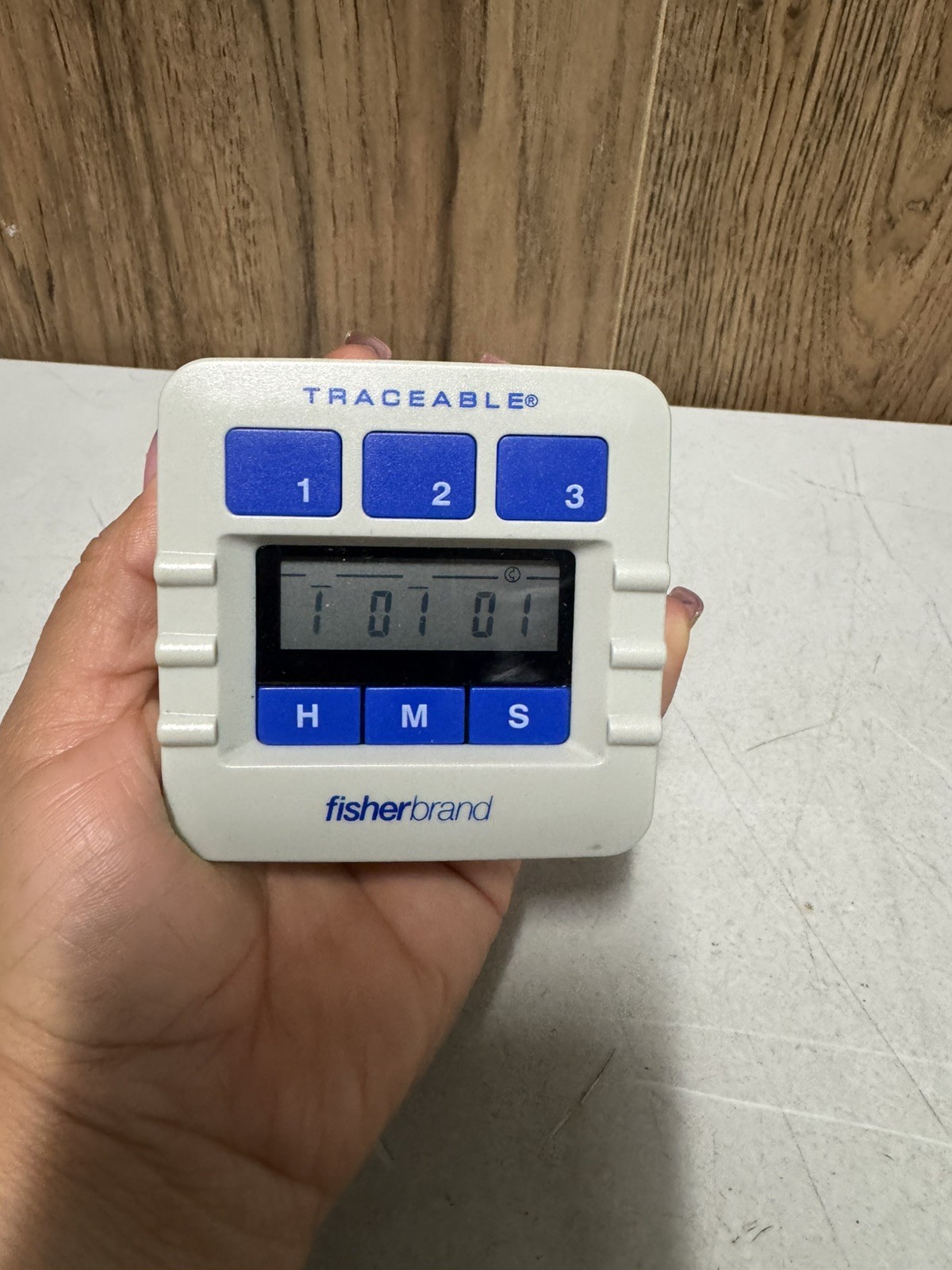 Traceable Fisherbrand Triple Channel Digital Timer 06-662-55 untested